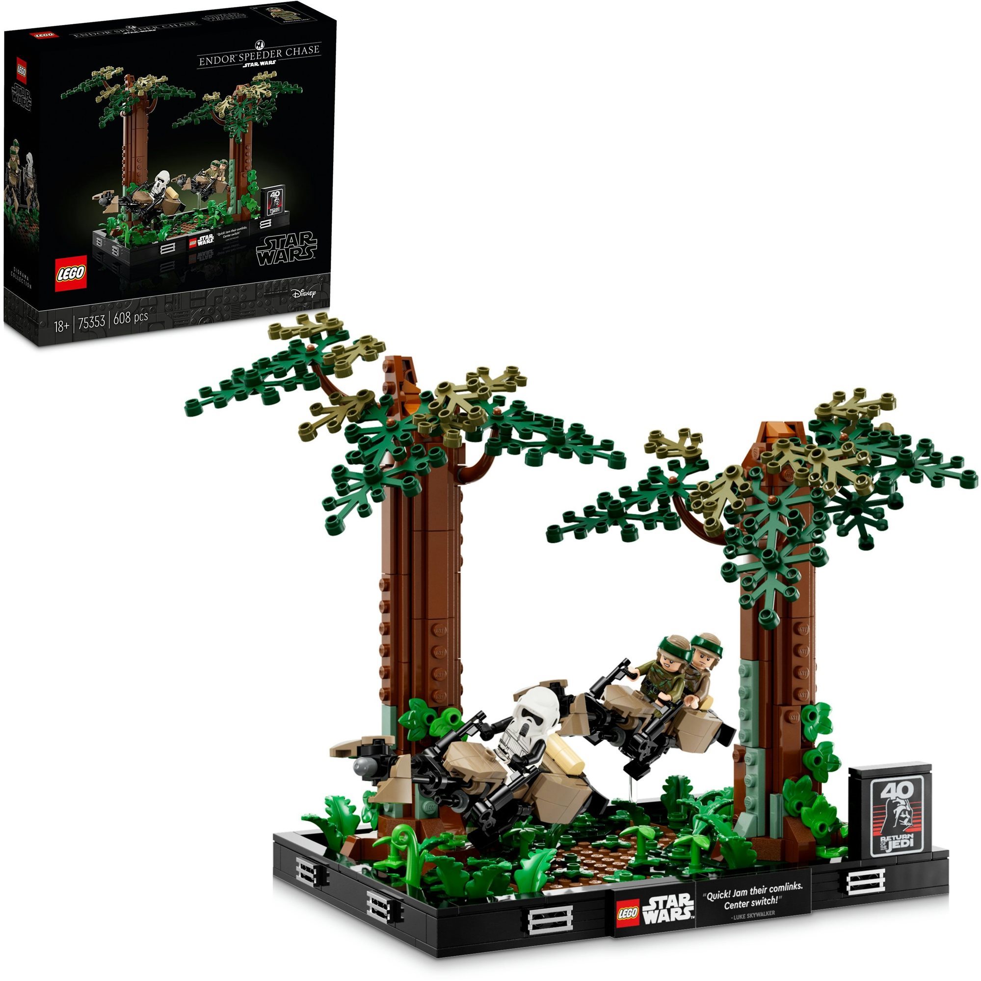 LEGO® Star Wars™ Endor™ sikló üldözés dioráma 75353 LEGO