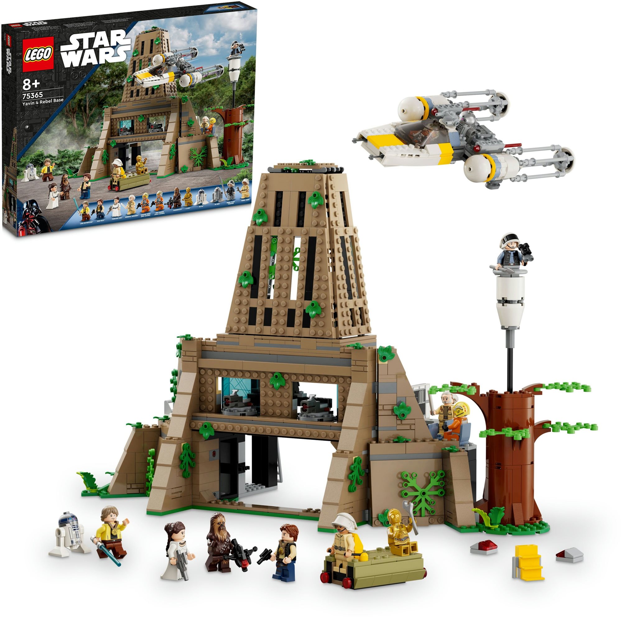 LEGO® Star Wars™ 75365 Rebellenbasis auf Yavin 4 LEGO-Bausatz
