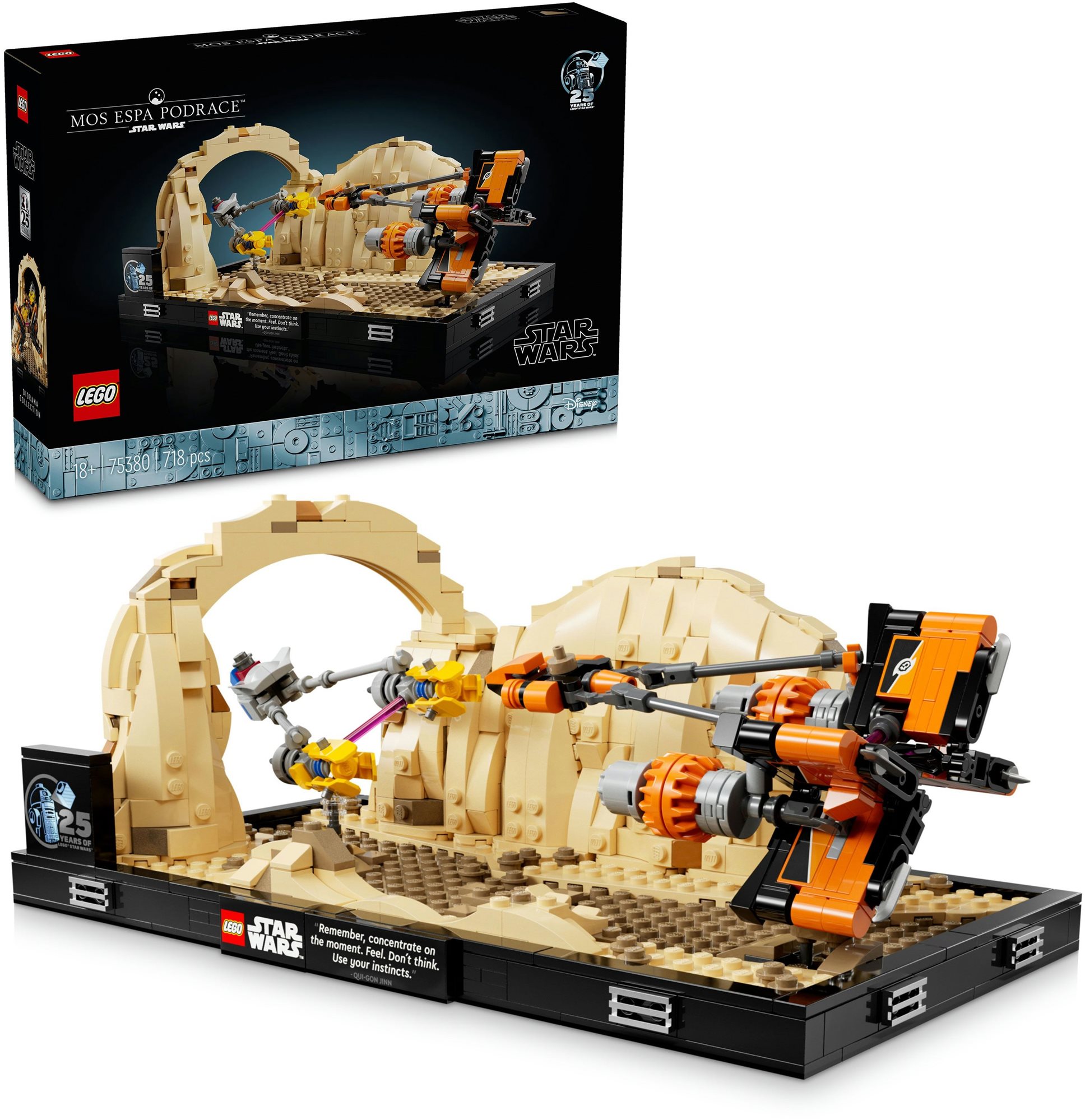LEGO® Star Wars™ 75380 Preteky klzákov v Mos Espa – dioráma LEGO...
