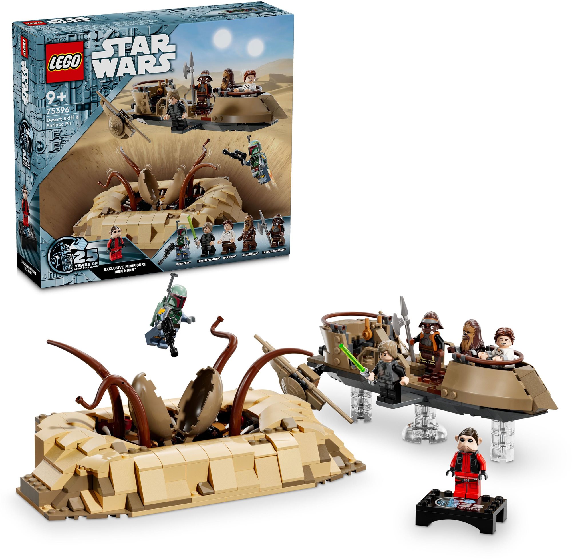 LEGO® Star Wars™ 75396 Wüsten-Skiff und Sarlacc-Grube LEGO-Bausatz