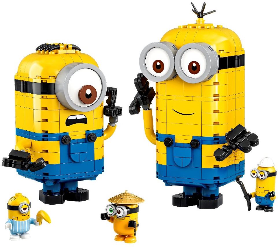 LEGO Minions 75551 Brick-Built Minions and Their Lair LEGO Set