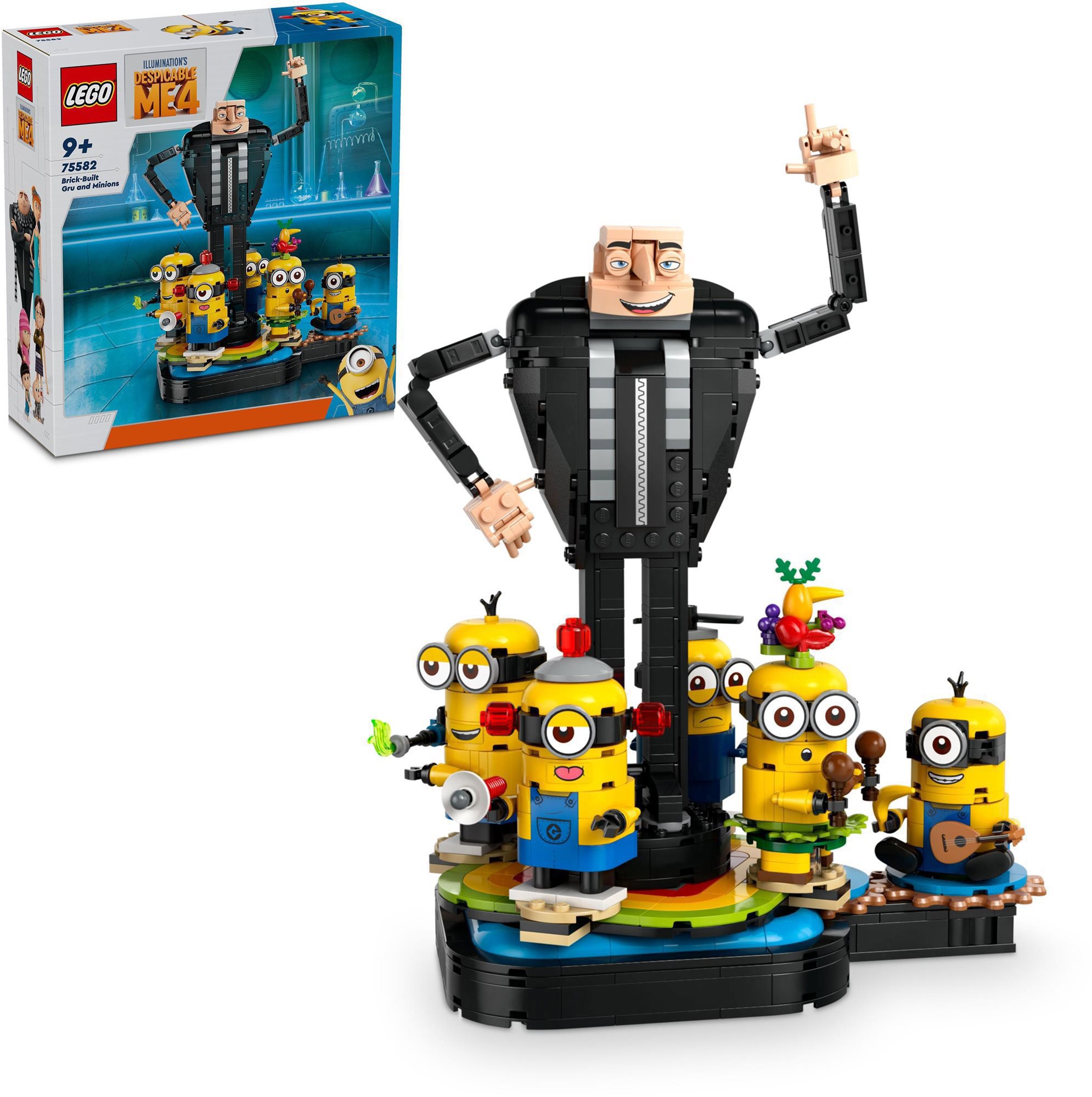 LEGO® Ja, zloduch 4 75582 Gru a Mimoni z kociek LEGO stavebnica