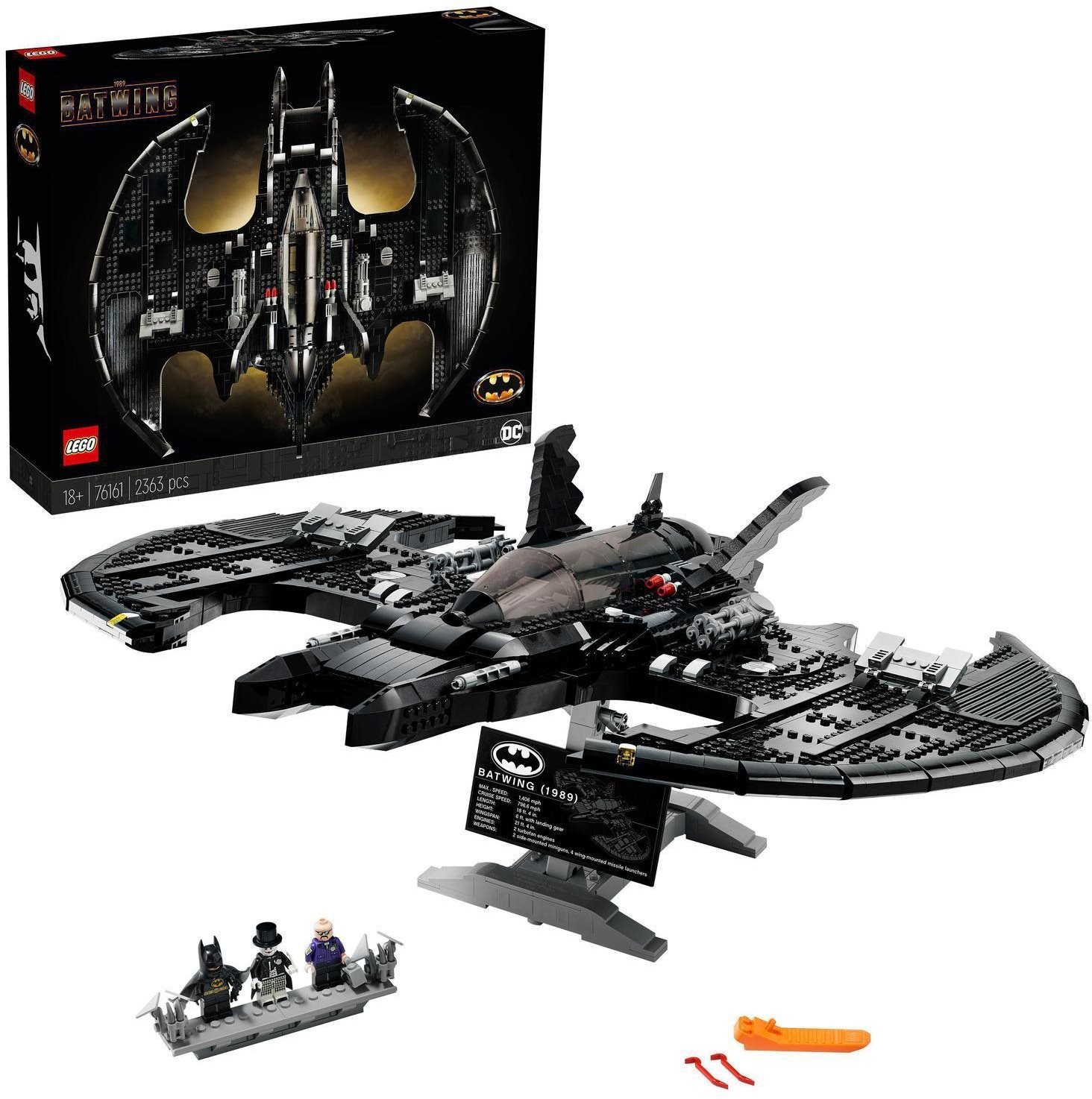 LEGO® DC Batman™ 76161 Batwing z roku 1989 LEGO stavebnica