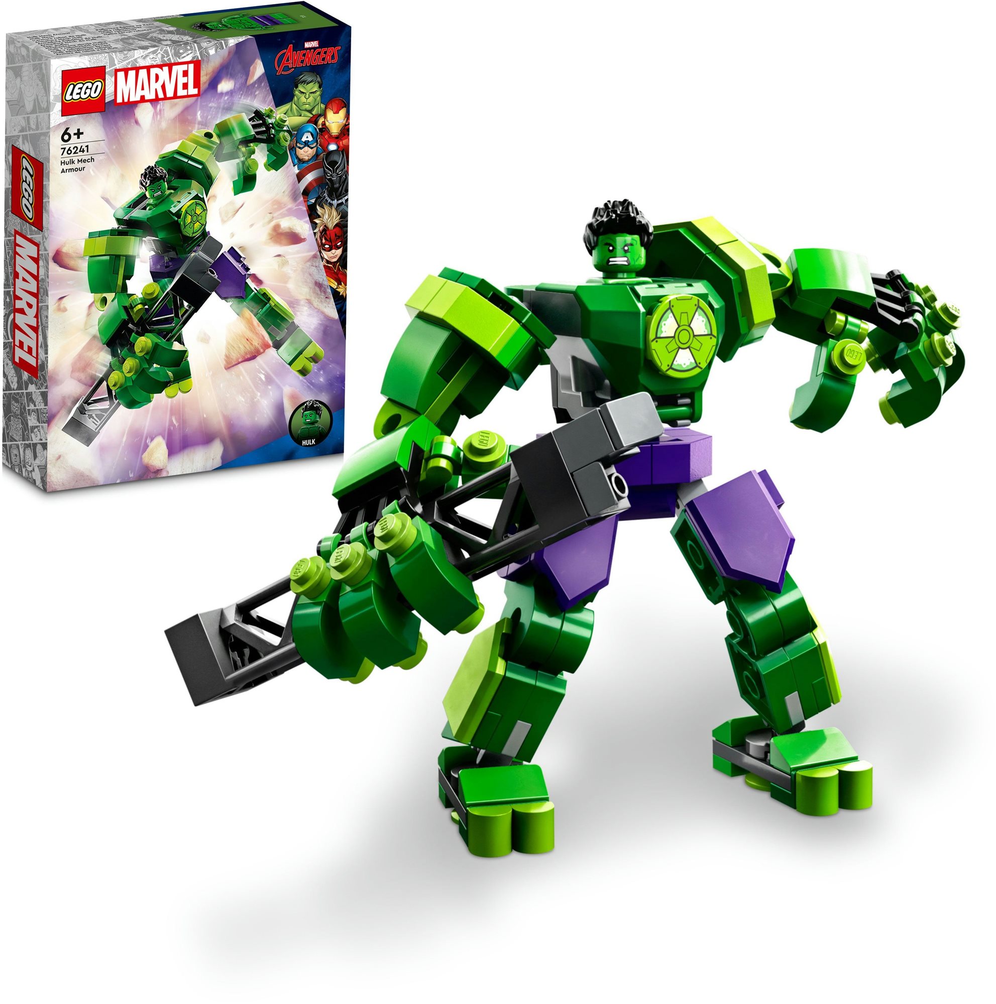 LEGO® 76241 Marvel Hulk v robotickom brnení LEGO stavebnica