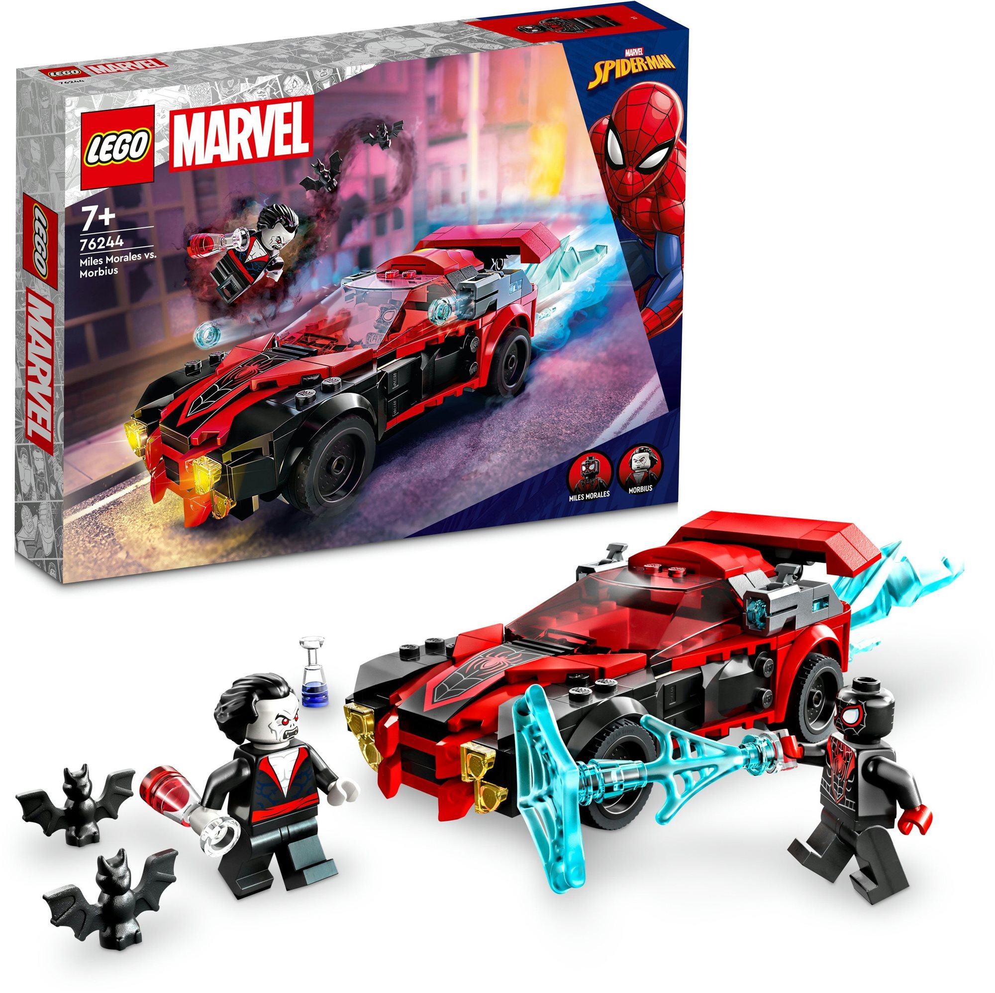 LEGO® Marvel 76244 Miles Morales vs. Morbius LEGO stavebnice