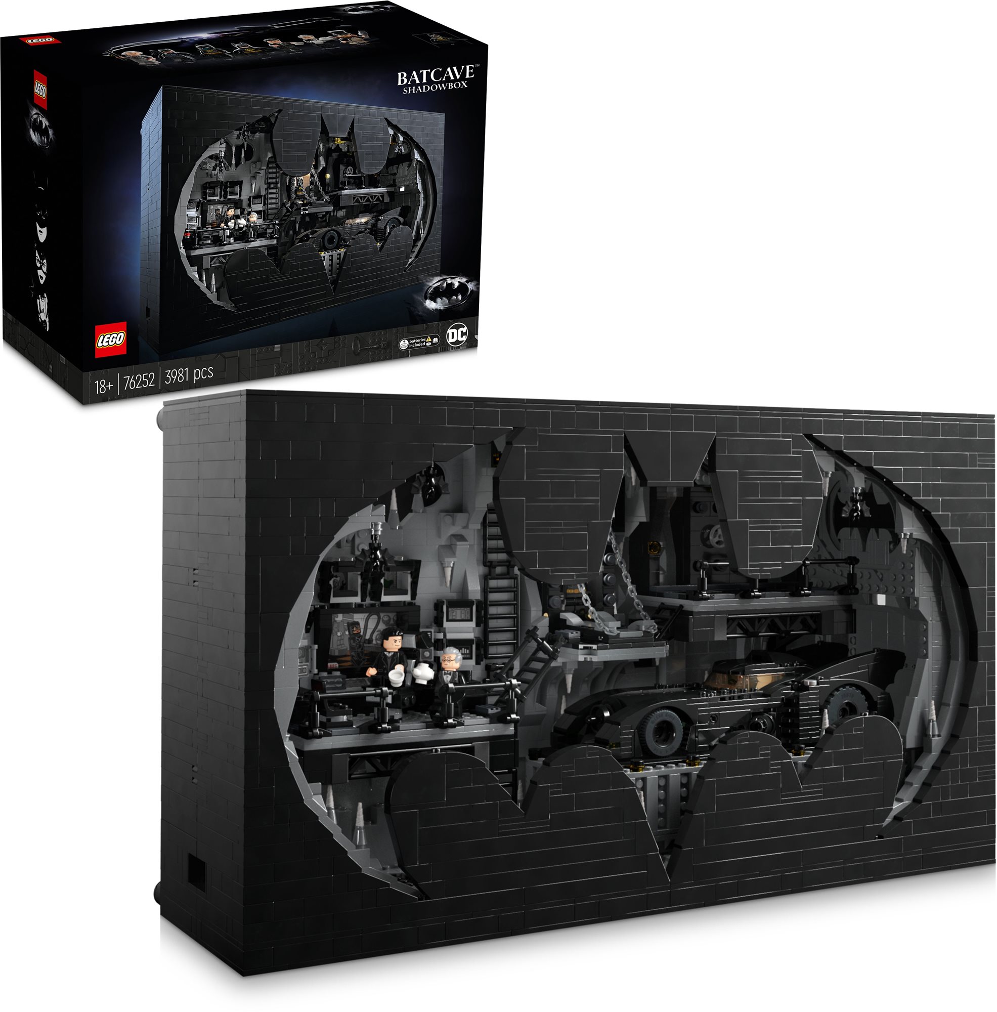 LEGO® DC Batman™ Denevérbarlang árnyékdoboz 76252 LEGO