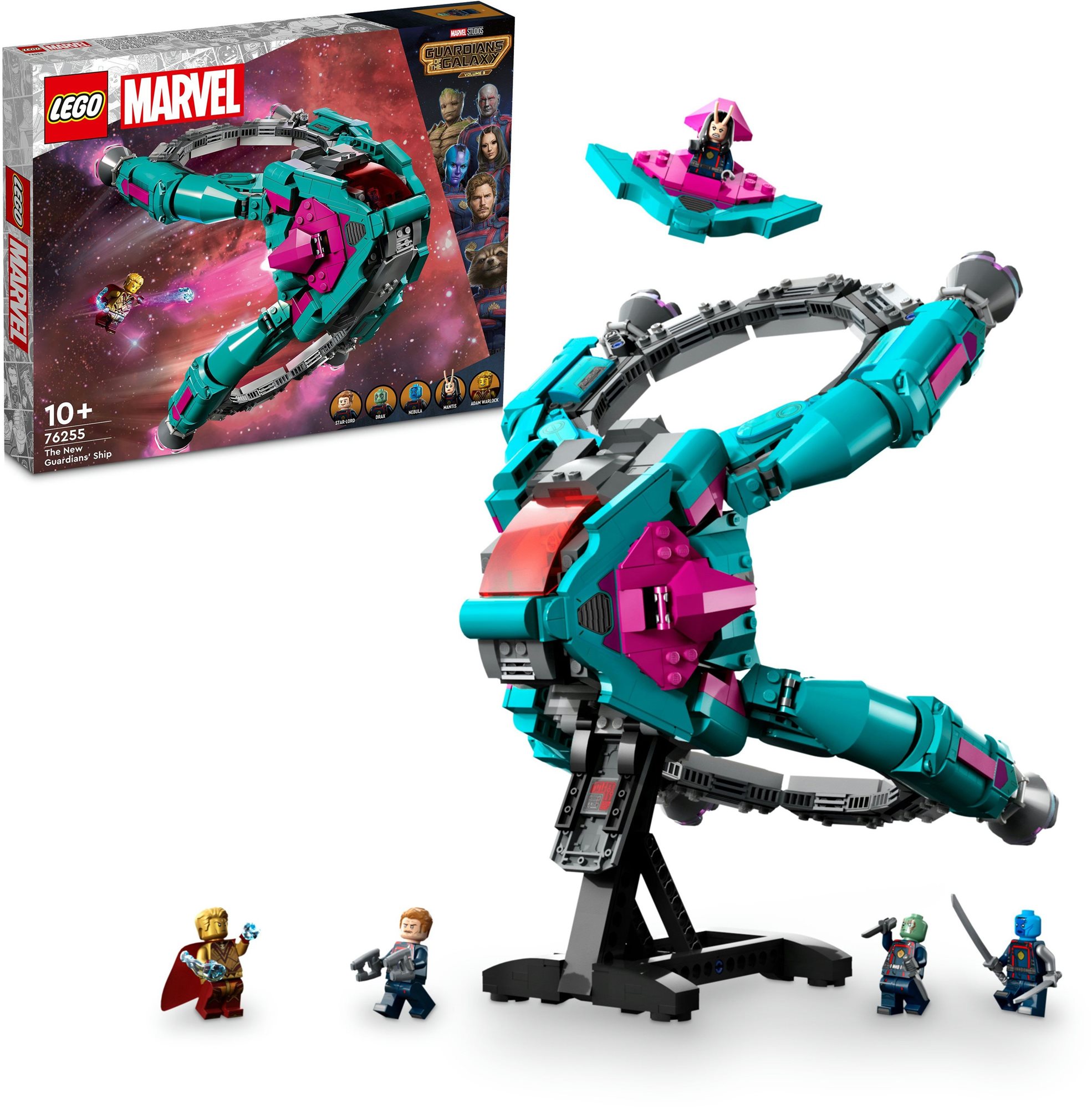 LEGO® Marvel 76255 Nová loď Strážcov LEGO stavebnica