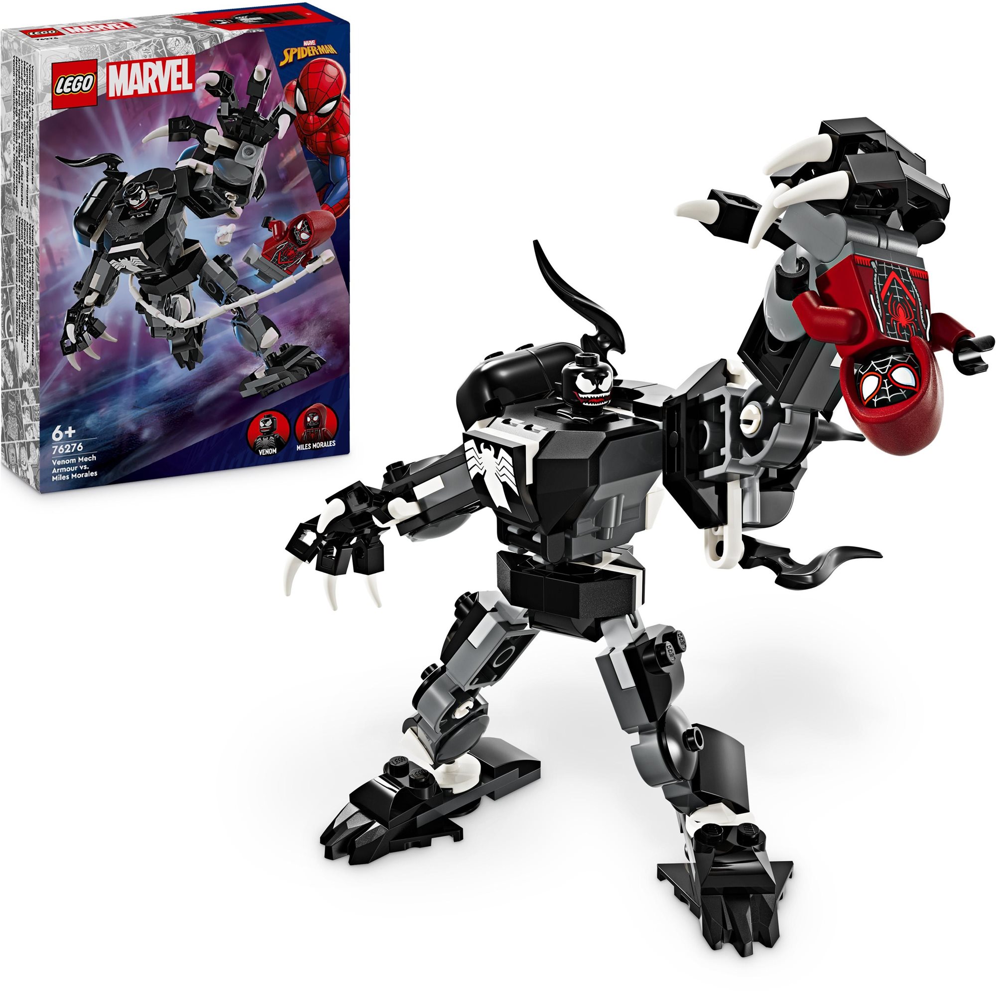 LEGO® Marvel 76276 Venom v robotickém brnění vs. Miles Morales LEGO...