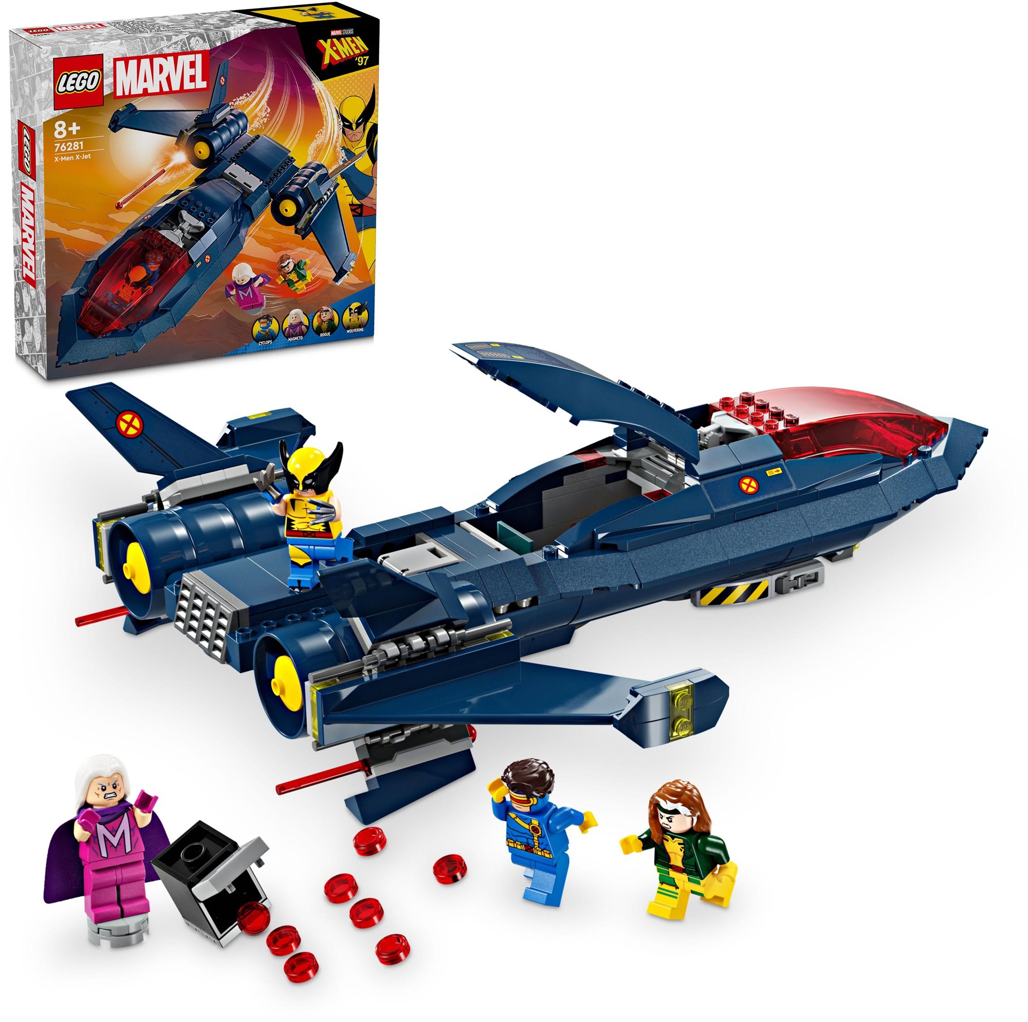 LEGO® Marvel 76281 X-Men X-Jet LEGO stavebnica