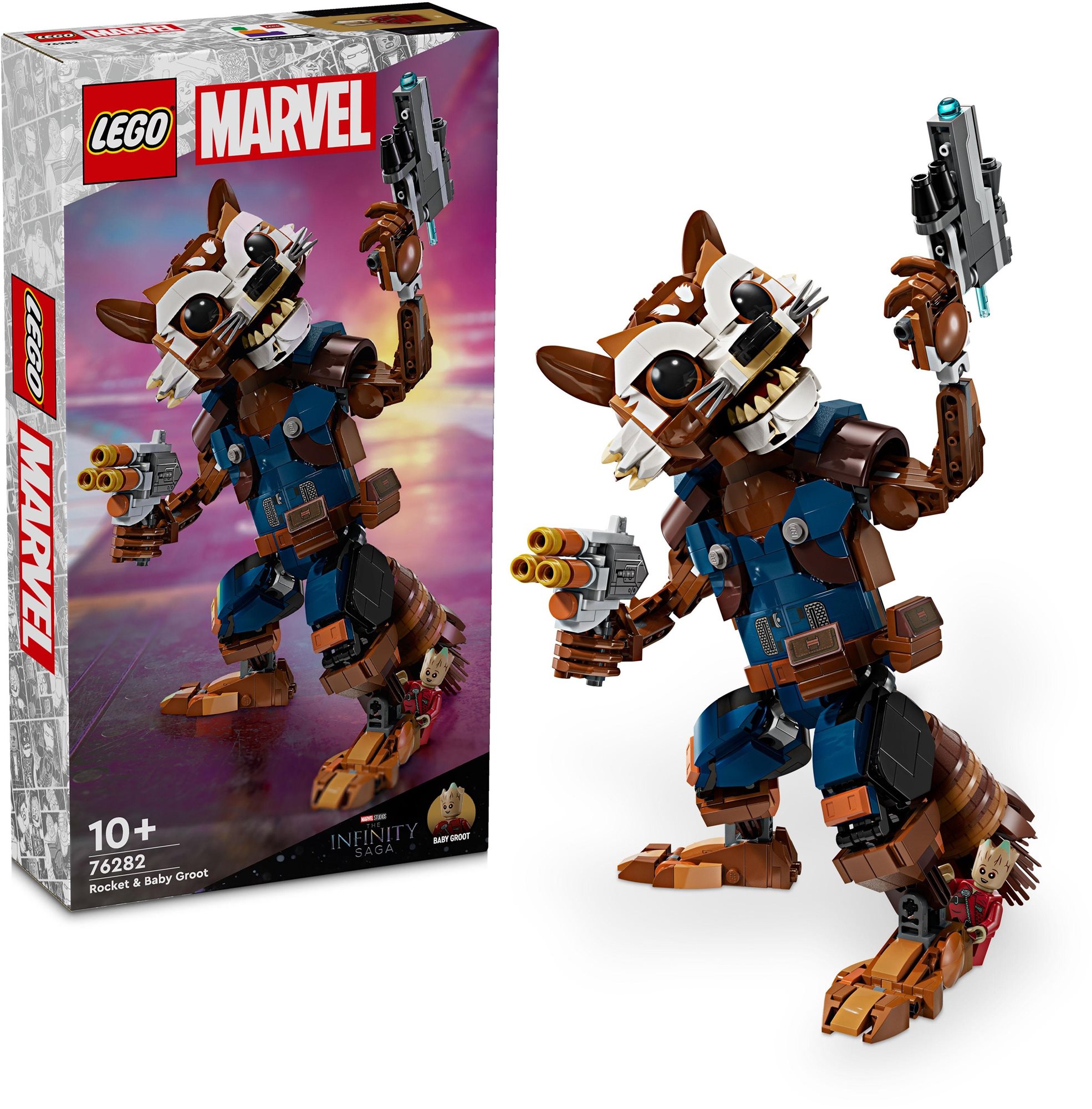 LEGO® Marvel 76282 Mordály & Baby Groot LEGO