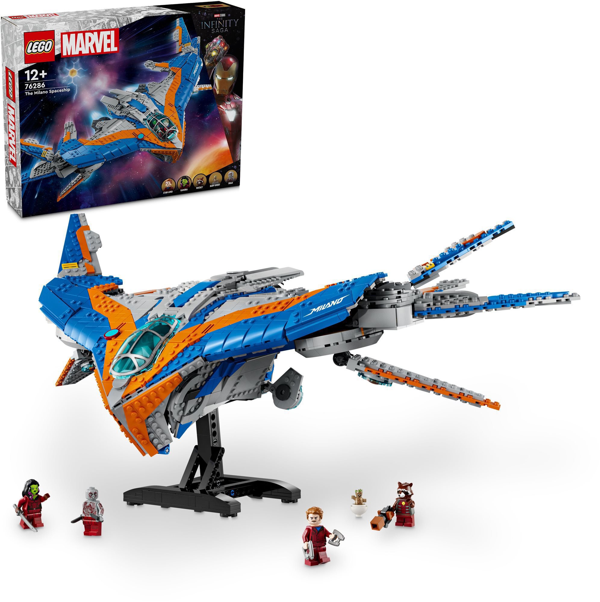 LEGO® Marvel 76286 Strážcovia galaxie: Vesmírna loď Milano LEGO...