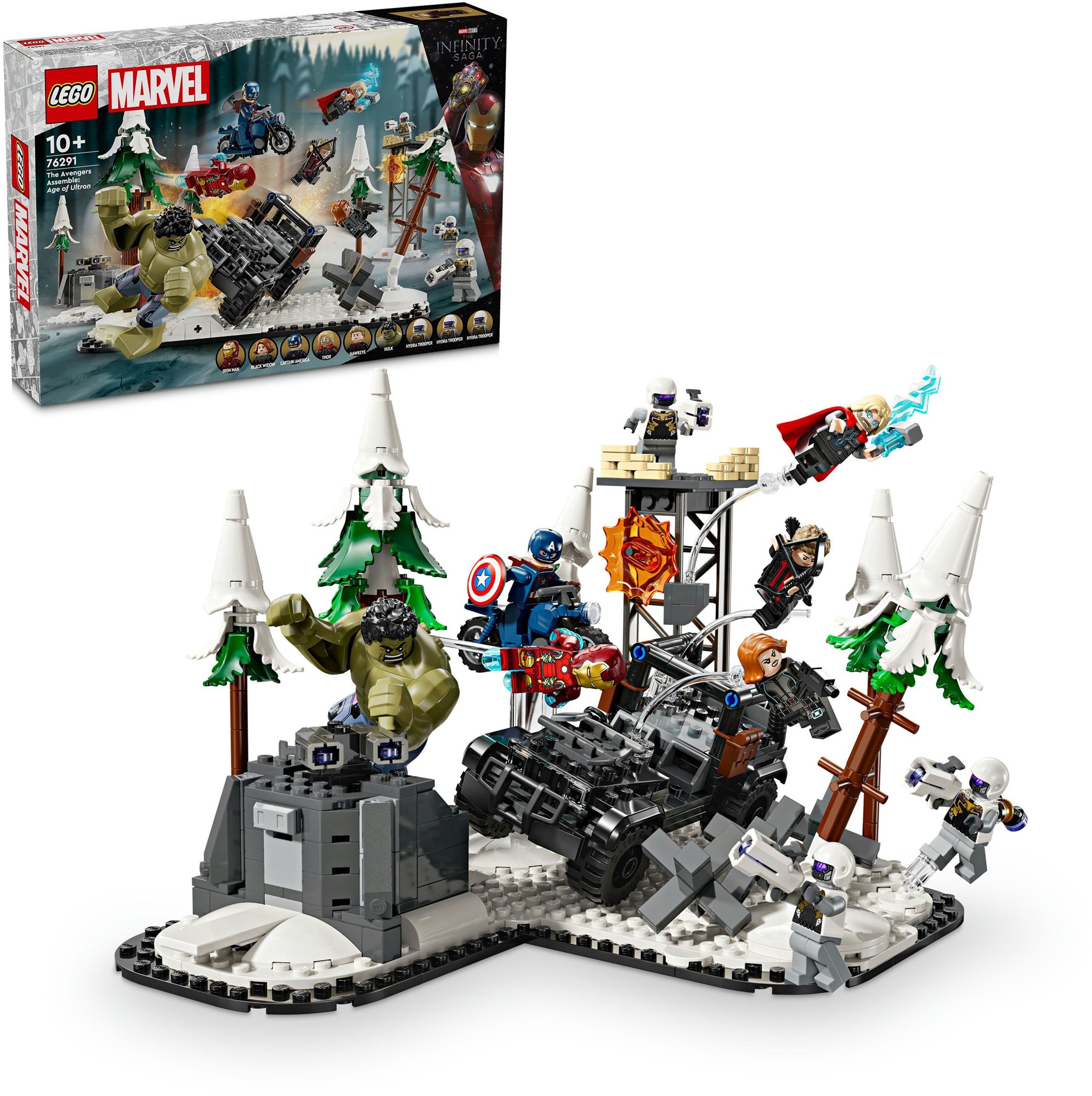 LEGO® Marvel 76291 A Bosszúállók csapata: Ultron kora LEGO
