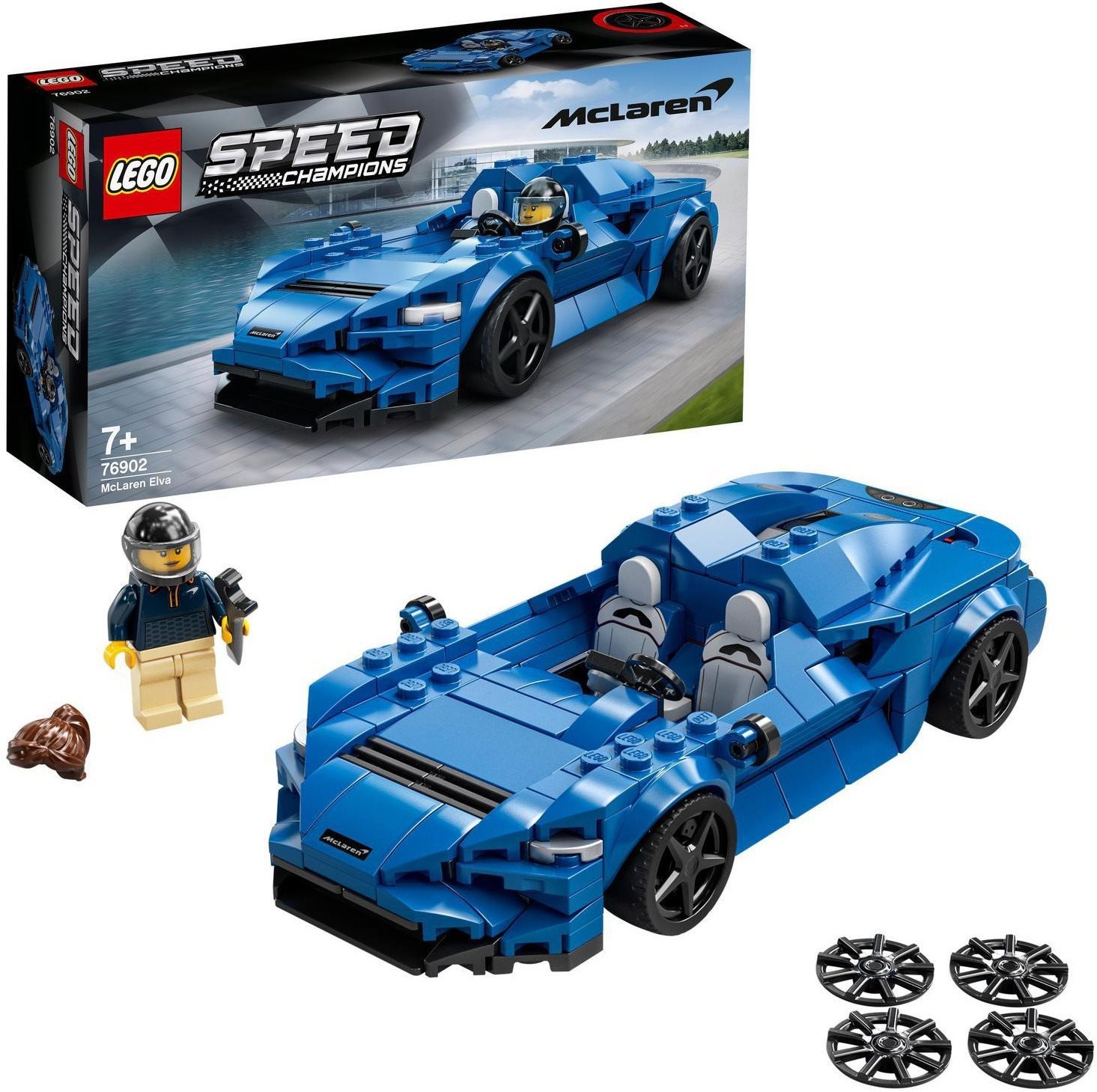 LEGO Speed Champions 76902 McLaren Elva Construction LEGO