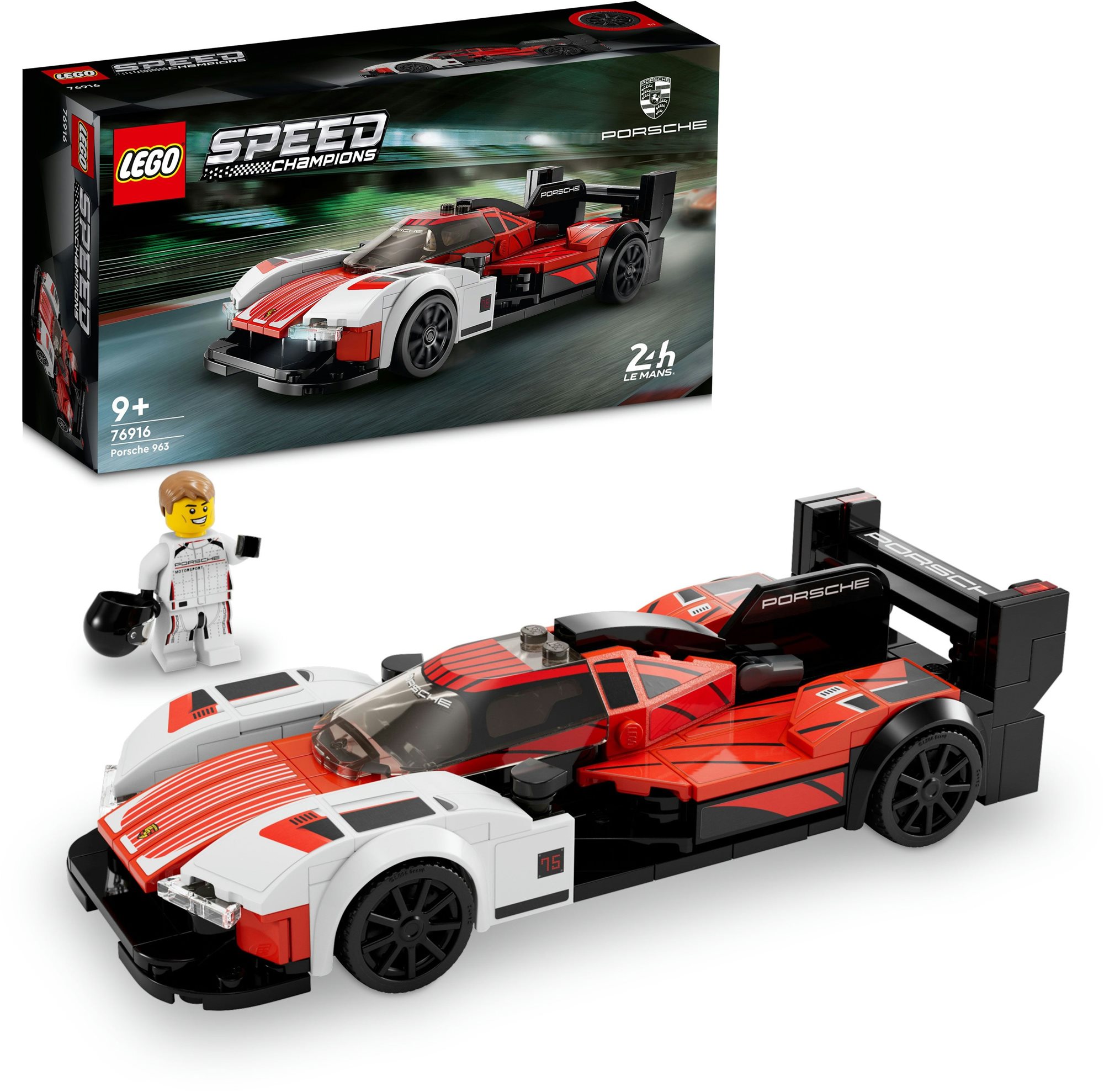 LEGO® Speed Champions 76916 Porsche 963 LEGO stavebnice