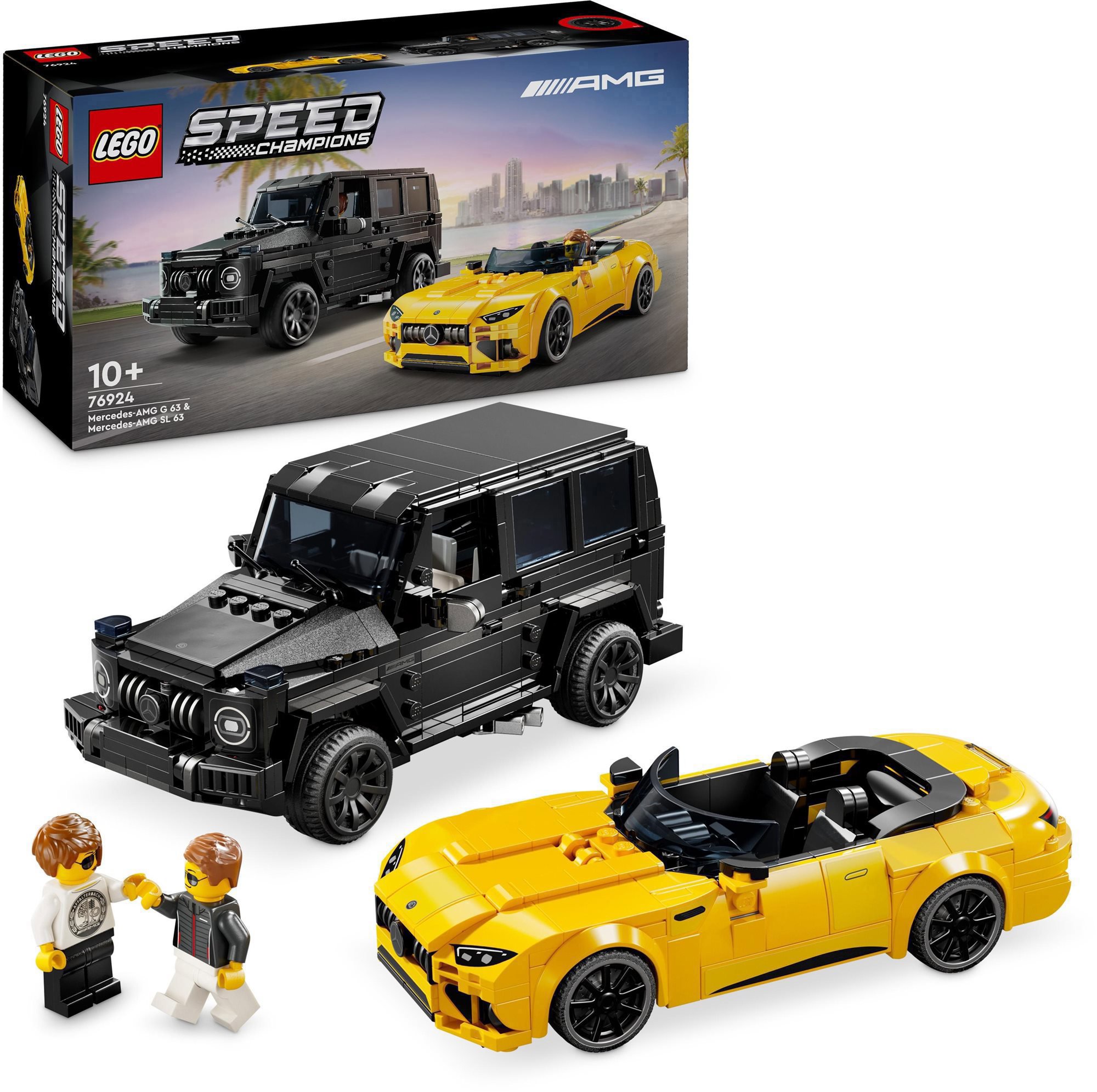LEGO® Speed Champions 76924 Mercedes-AMG G 63 és Mercedes-AMG SL 63...