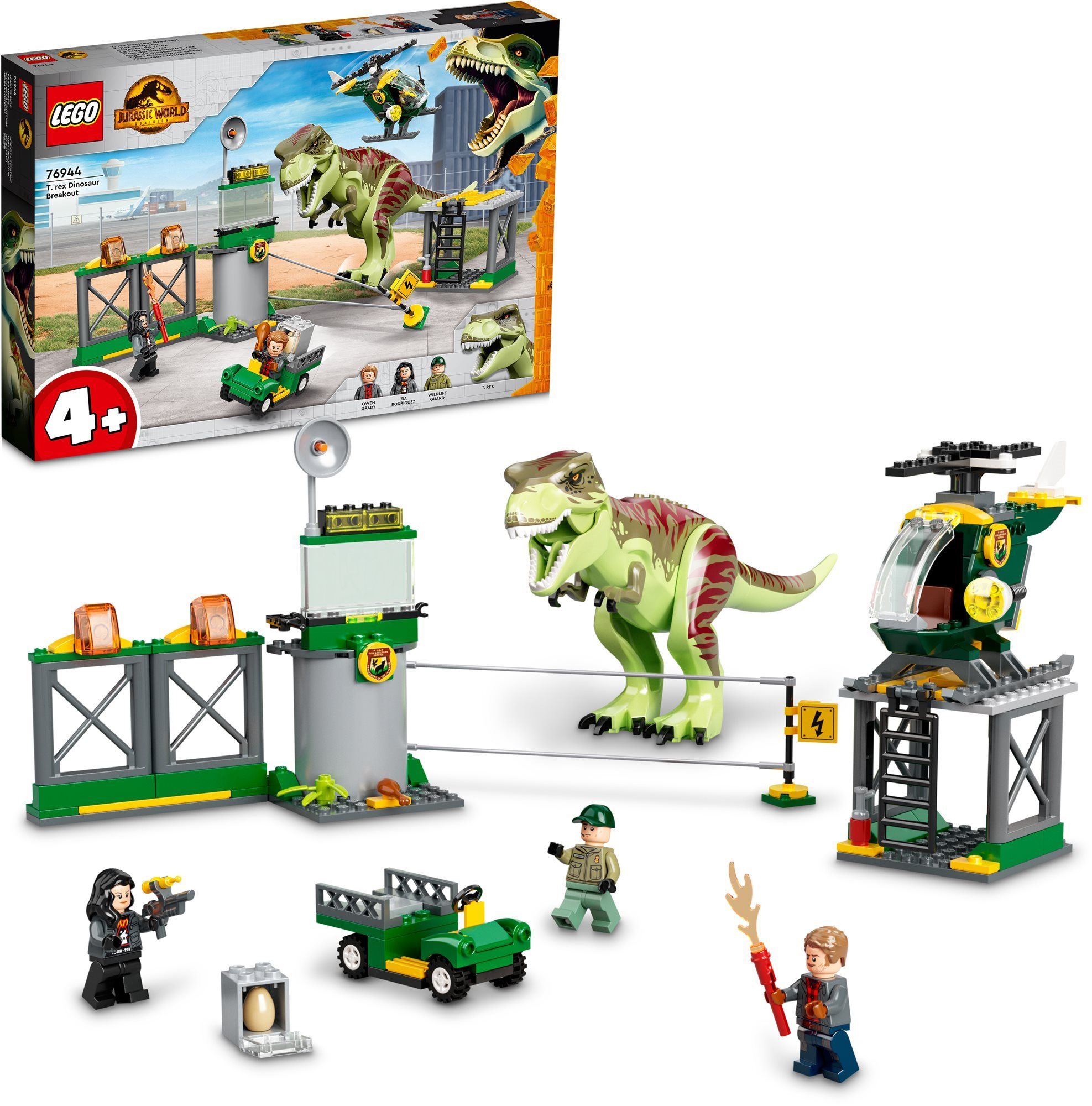 LEGO® Jurassic World 76944 Útěk T-rexe LEGO stavebnice