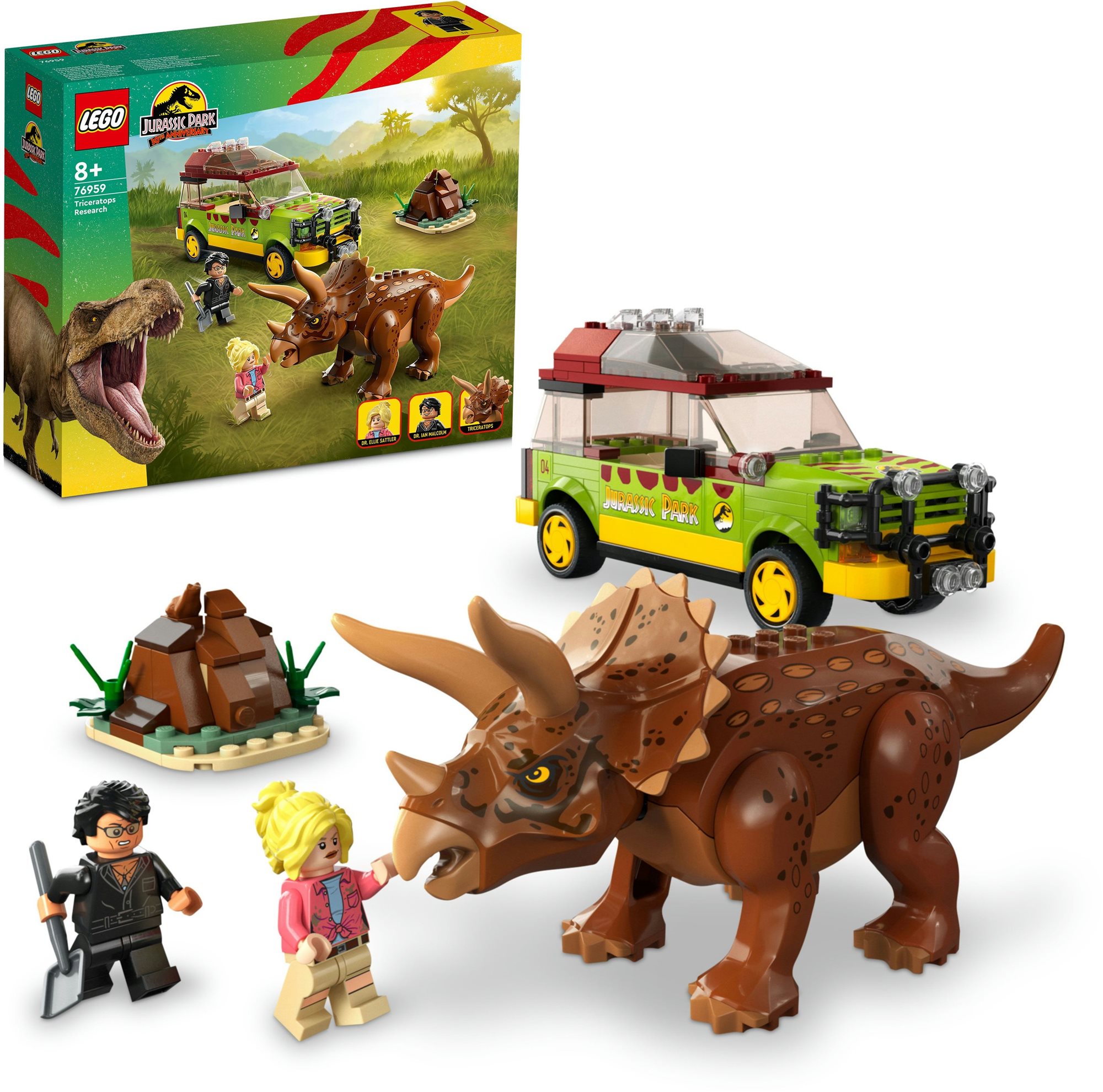 LEGO® Jurassic World 76959 Triceratops-Forschung LEGO-Bausatz
