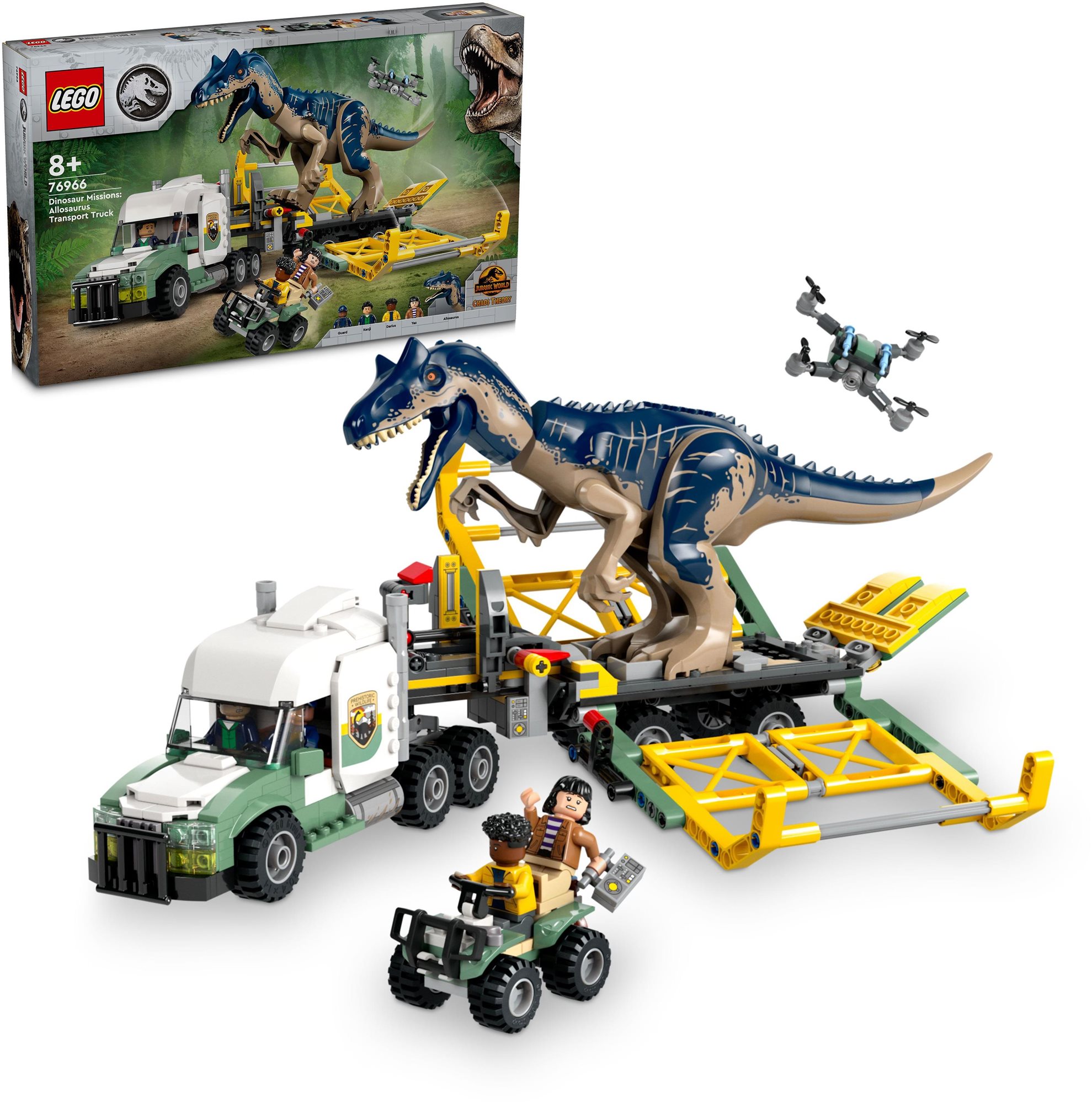 LEGO® Jurassic World 76966 Dinosaurie misie: Preprava allosaura...