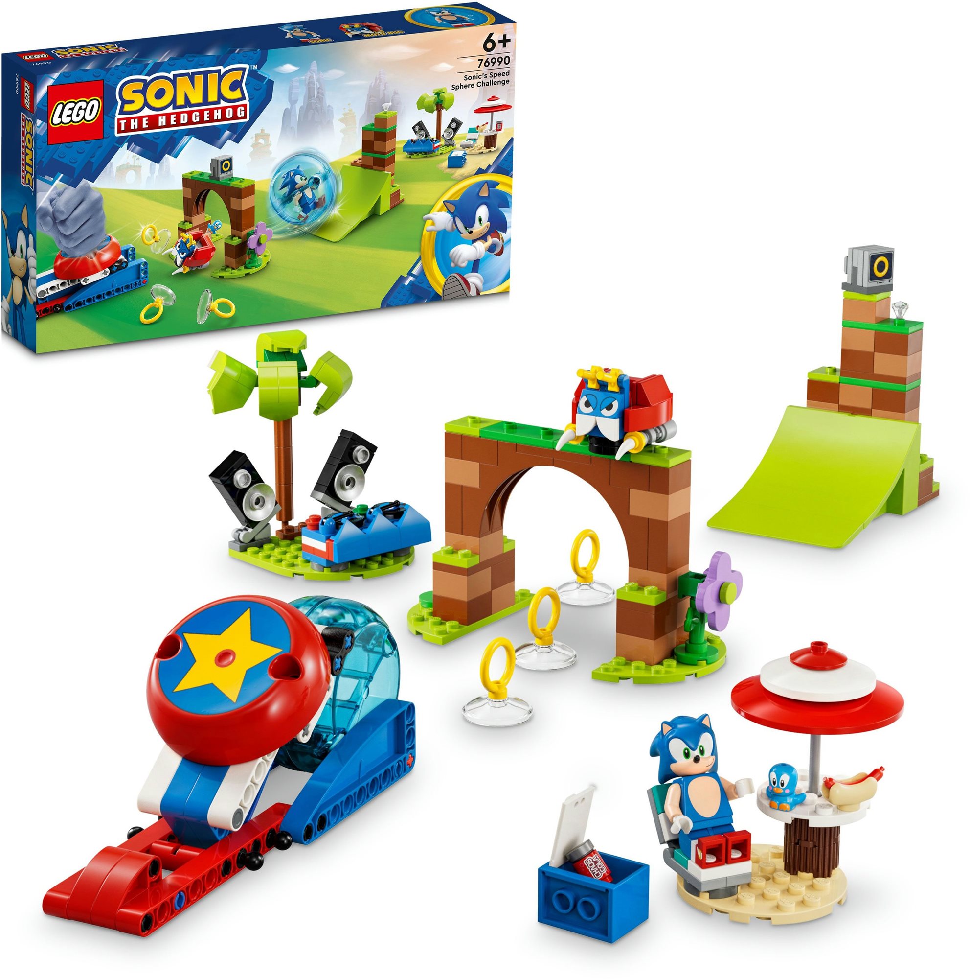 LEGO® Sonic The Hedgehog™ 76990 Sonicova výzva Speed Sphere LEGO...