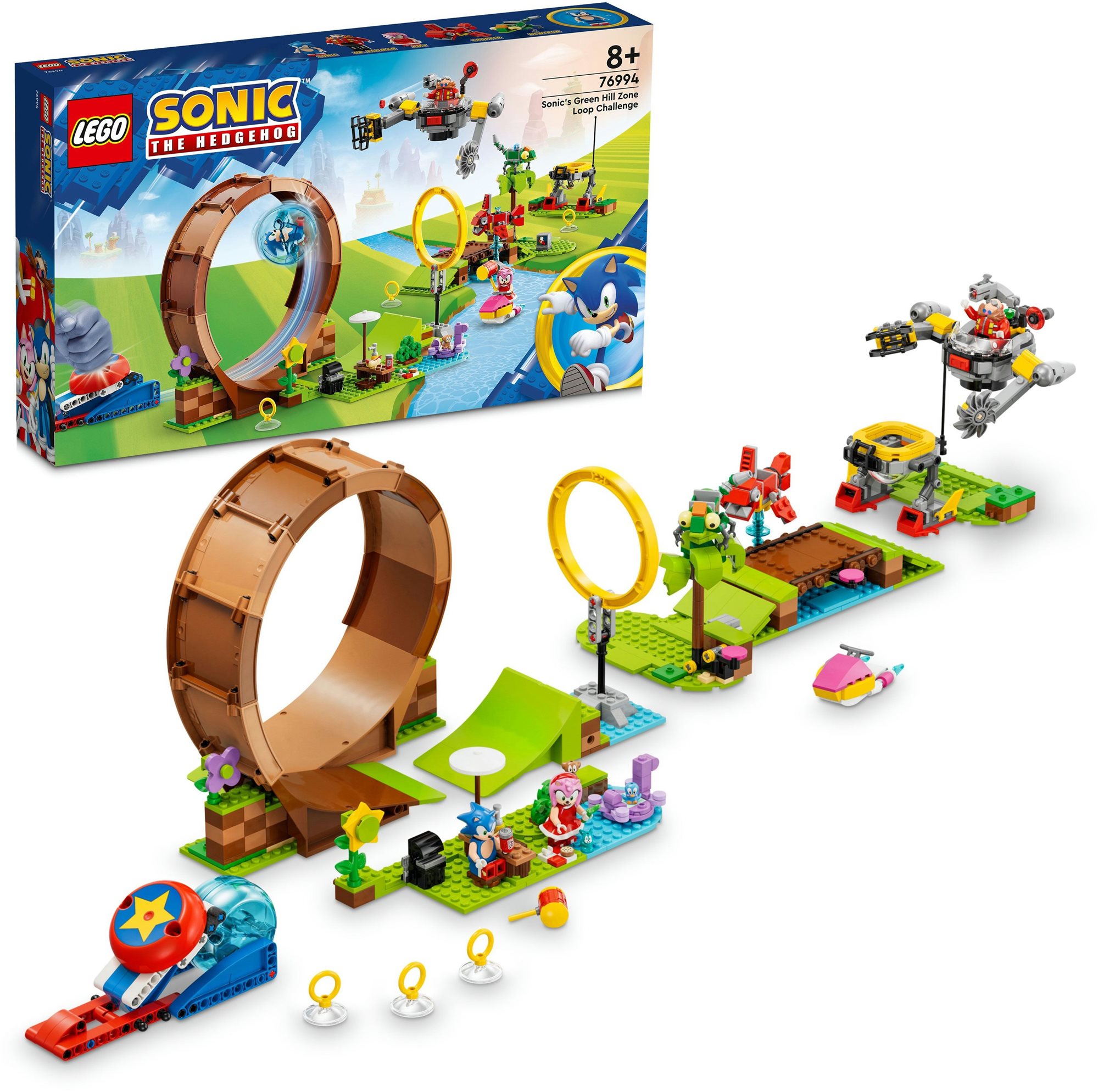 LEGO® Sonic The Hedgehog™ 76994 Sonicova smyčková výzva v Green...