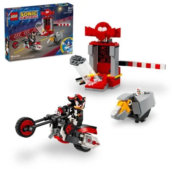 LEGO® Sonic the Hedgehog™ 76995 Shadow the Hedgehog a jeho útěk...