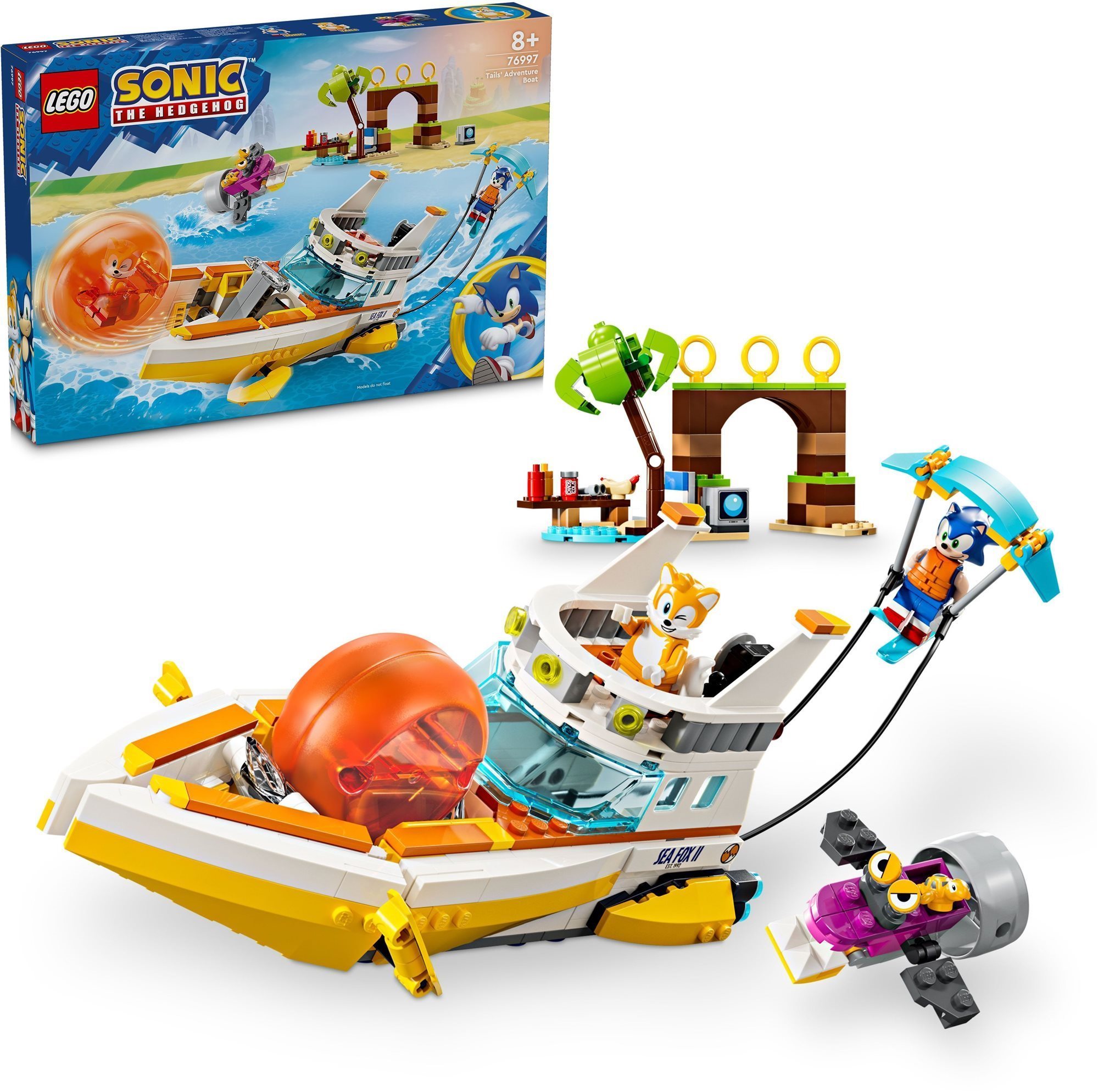 LEGO® Sonic The Hedgehog™ 76997 Tailsov dobrodružný čln LEGO...