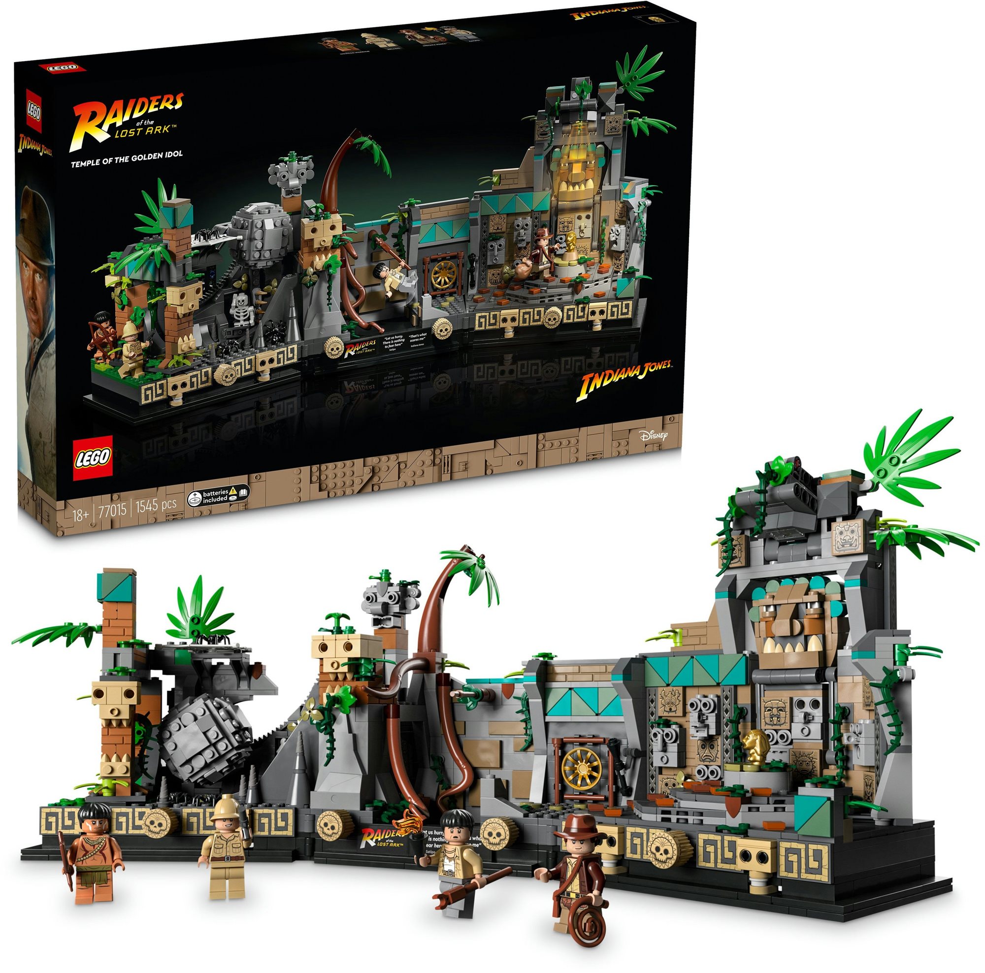 LEGO® Indiana Jones™ 77015 Chrám zlatej modly LEGO stavebnica
