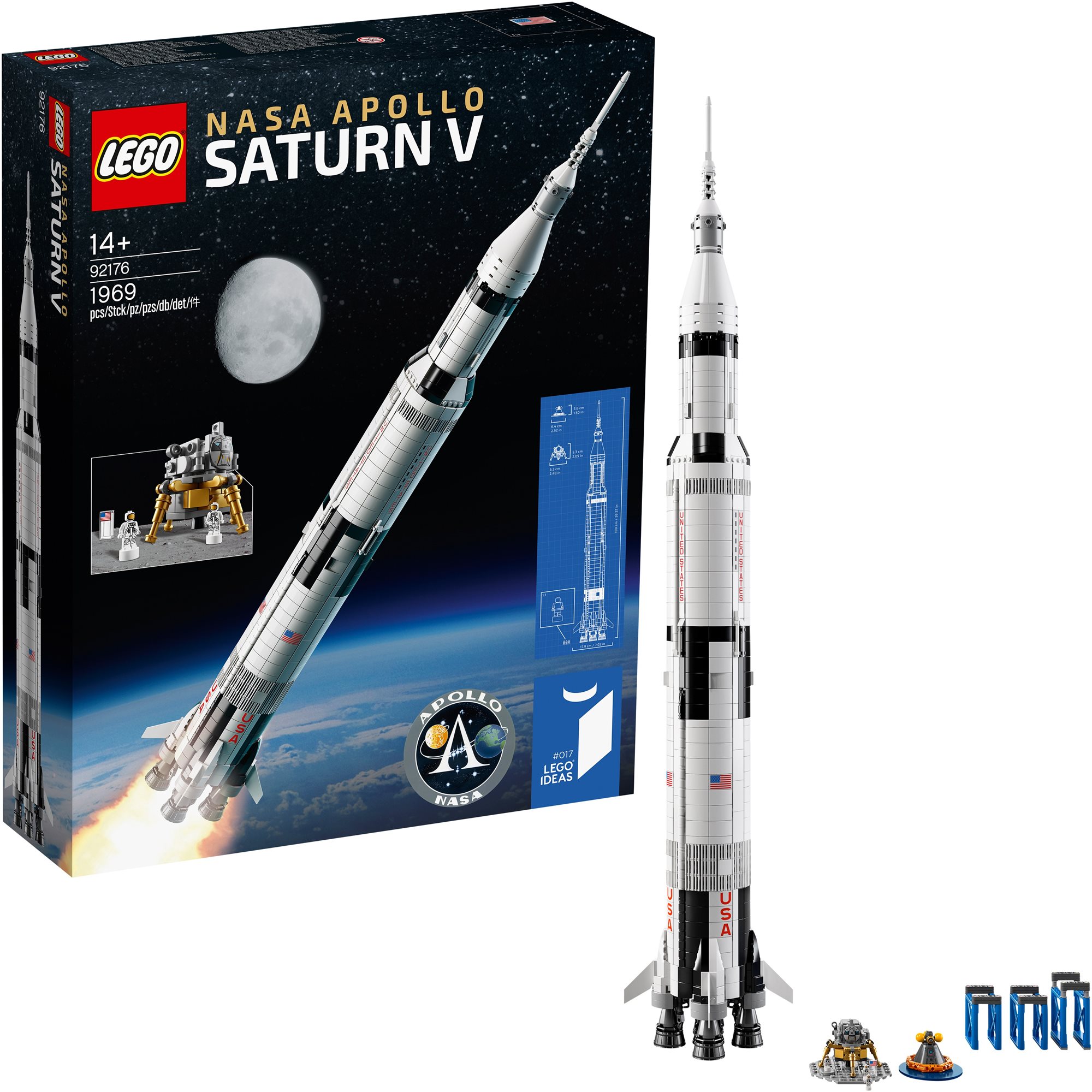 LEGO Ideas 92176 LEGO® NASA Apollo Saturn V LEGO Set
