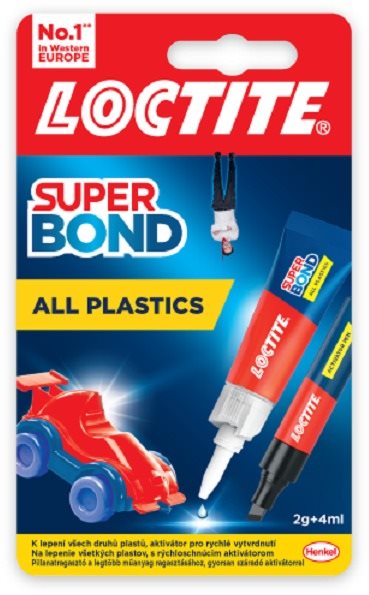 LOCTITE Super Bond All Plastics 2 g + 4 ml Sekundové lepidlo