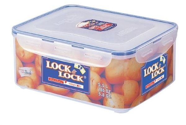 Lock&Lock Dóza na potraviny Lock – obdĺžnik, 5,5 l Dóza