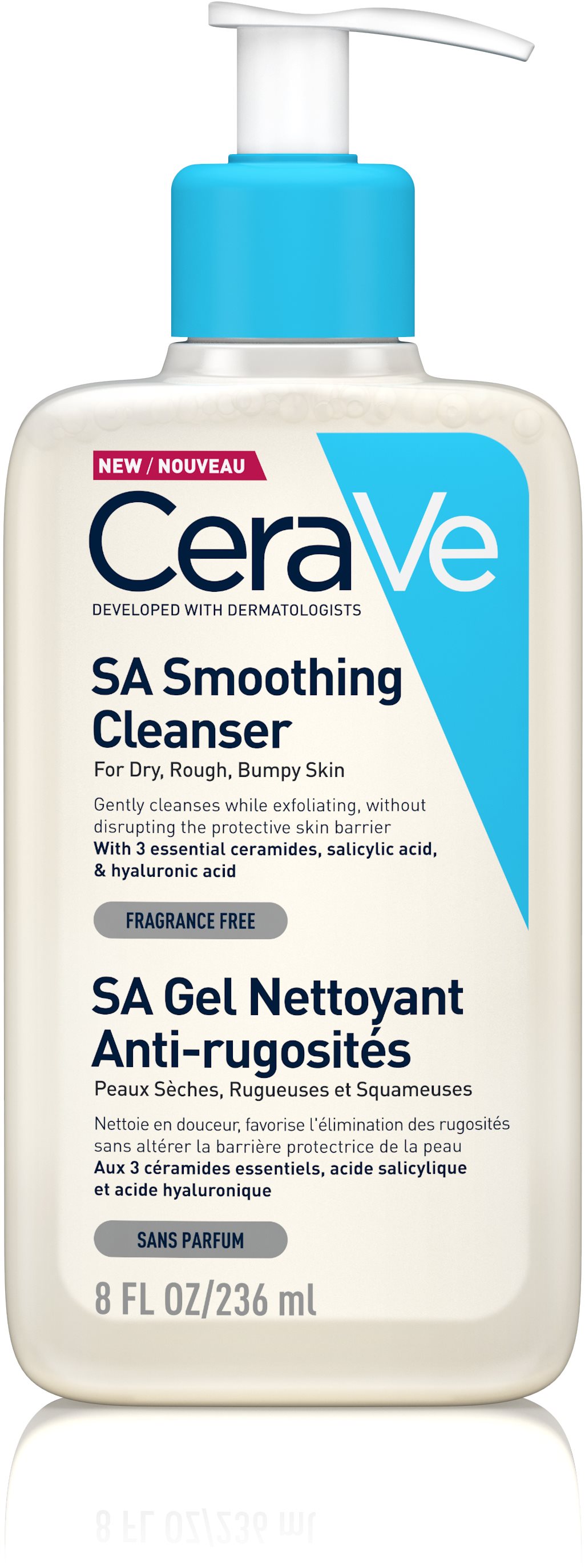 CERAVE Smoothing Cleanser Gel 236 ml Čistiaci gél