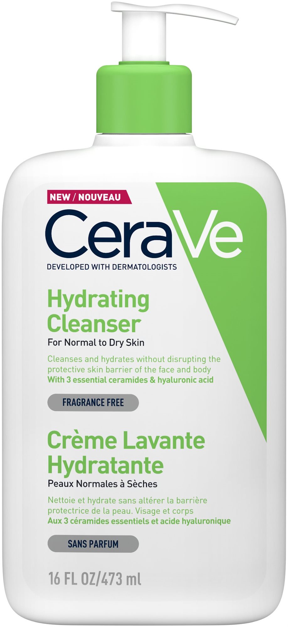 CERAVE Hydrating Cleanser 473 ml Čistiace mlieko