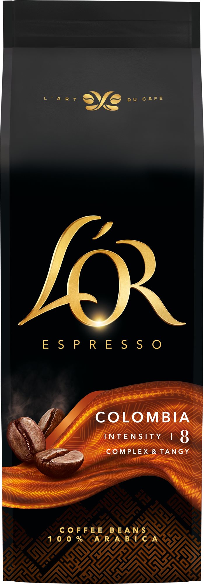 L'OR Espresso Colombia, zrnková káva, 500g Káva