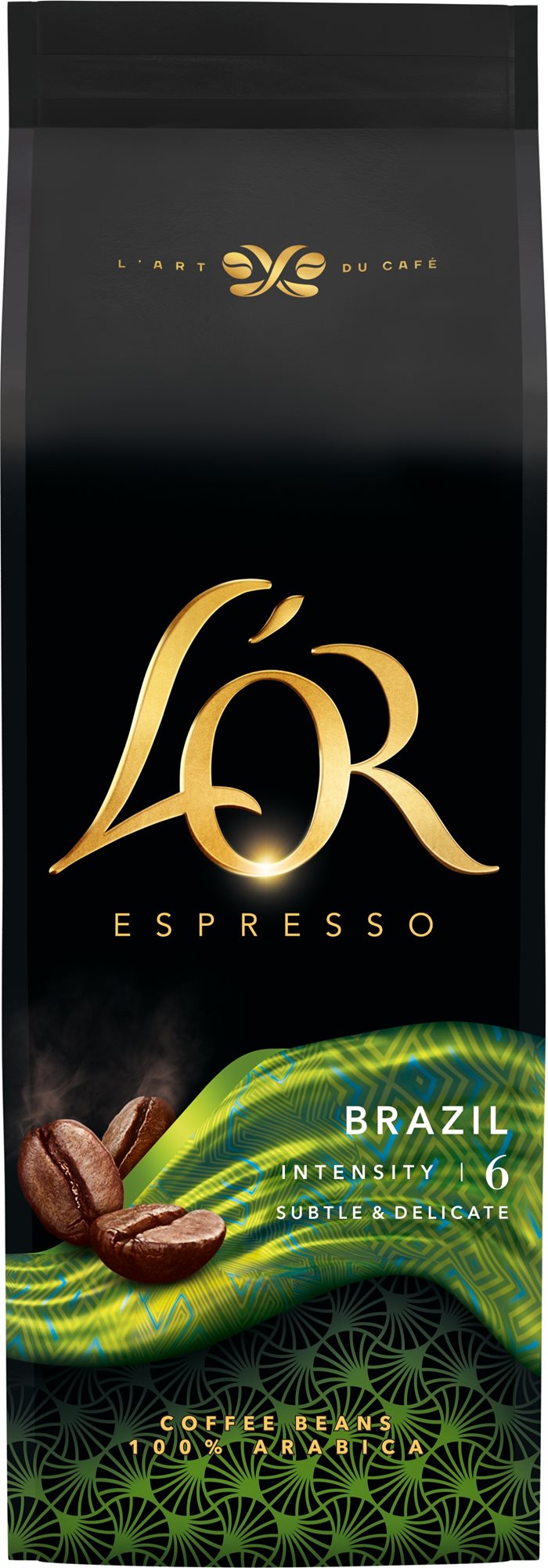 L'OR Espresso Brazil, Kaffeebohnen, 500g Kaffee