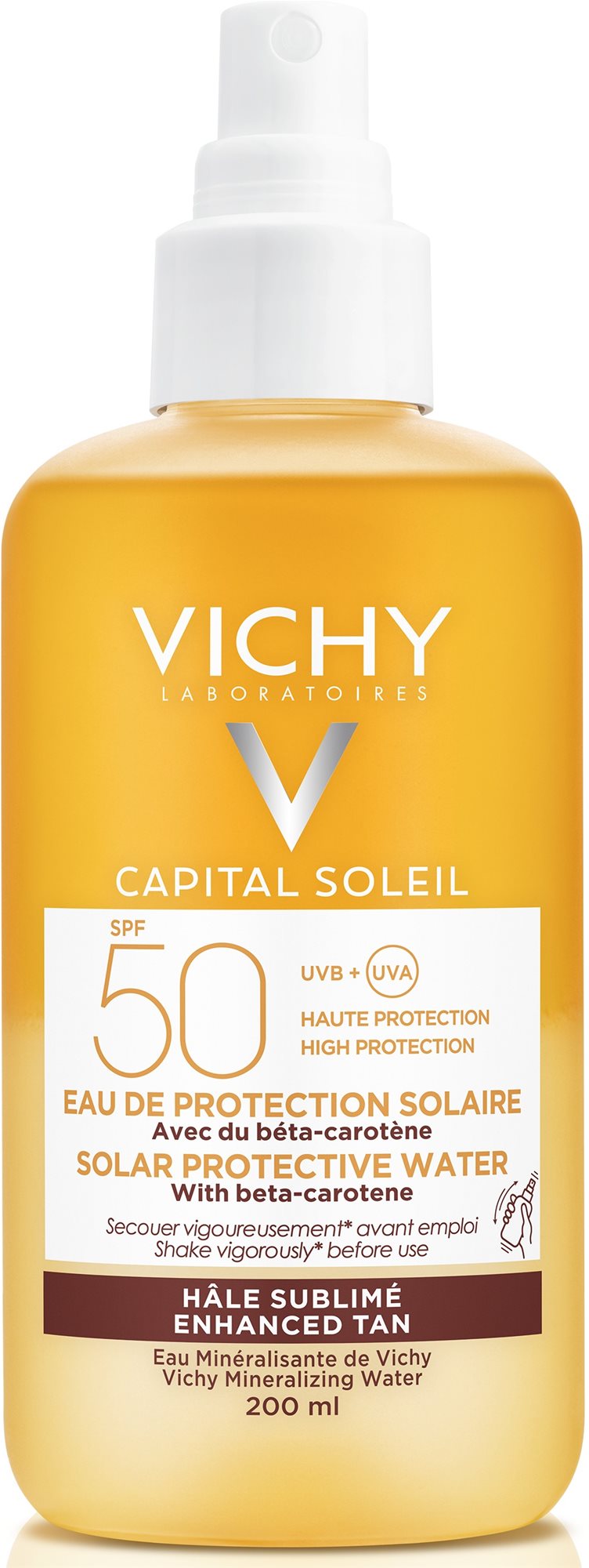 VICHY CAPITAL SOLEIL Ochranný sprej s beta-karoténom SPF 50 200 ml...