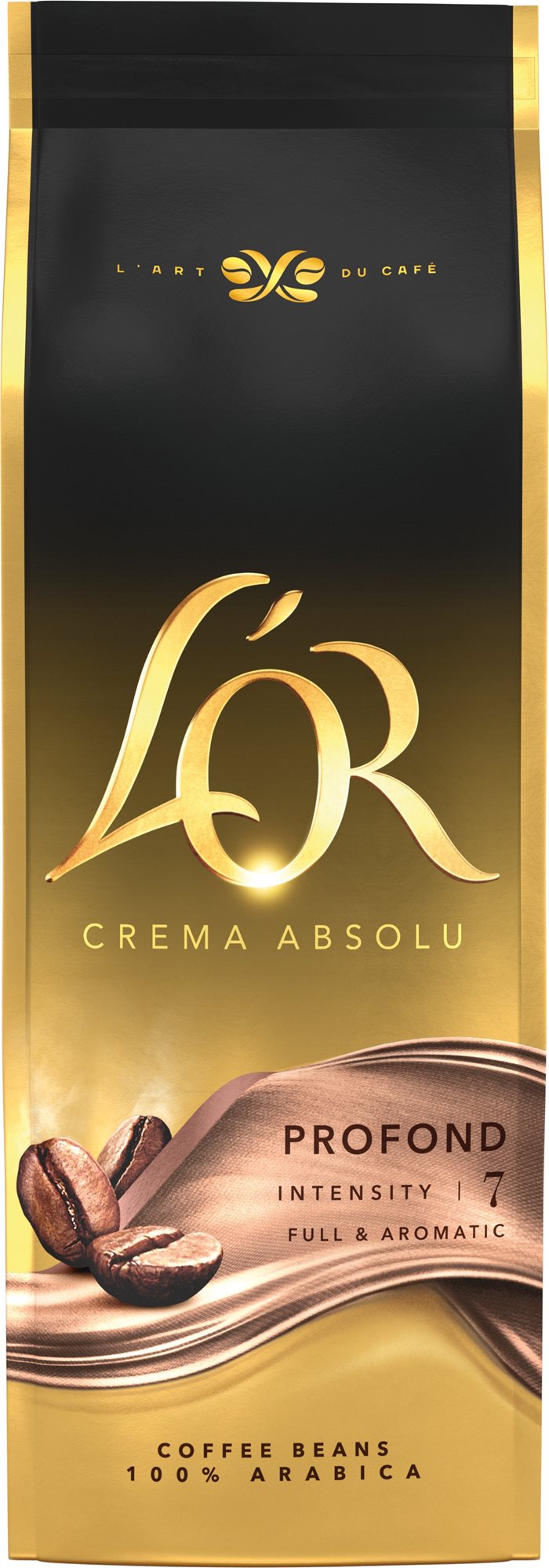 L' OR Crema Absolu Profond, Bohnenkaffee, 500g Kaffee