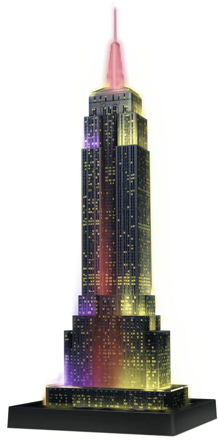 Ravensburger 3D 125661 Empire State Building (édition de nuit)...