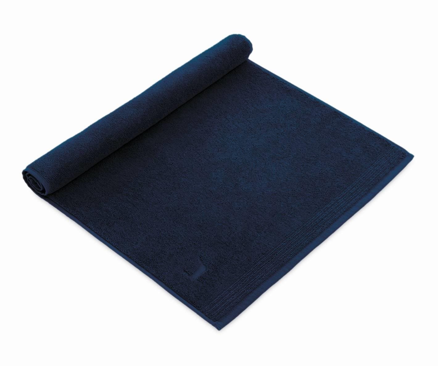 Möve Superwuschel 50 × 70 cm tmavo modrá Kúpeľňová predložka
