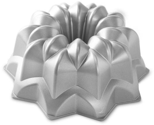 NW Gugelhupf-Form Stern 10 Cup silber Springform
