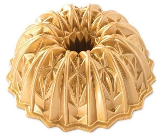 NW Crystal Gugelhupfform 10 Cup gold Springform