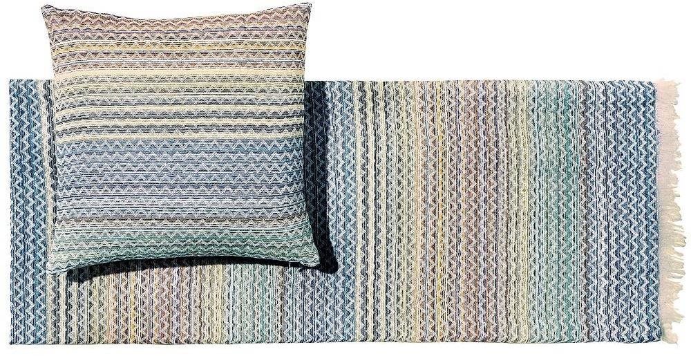 MISSONI HOME SIMONE 100 × 190 cm, modro-zelená Prikrývka na posteľ