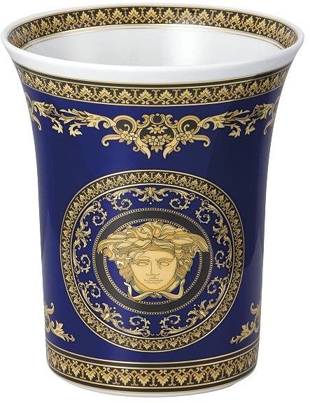 ROSENTHAL VERSACE MEDUSA BLUE 18 cm Váza