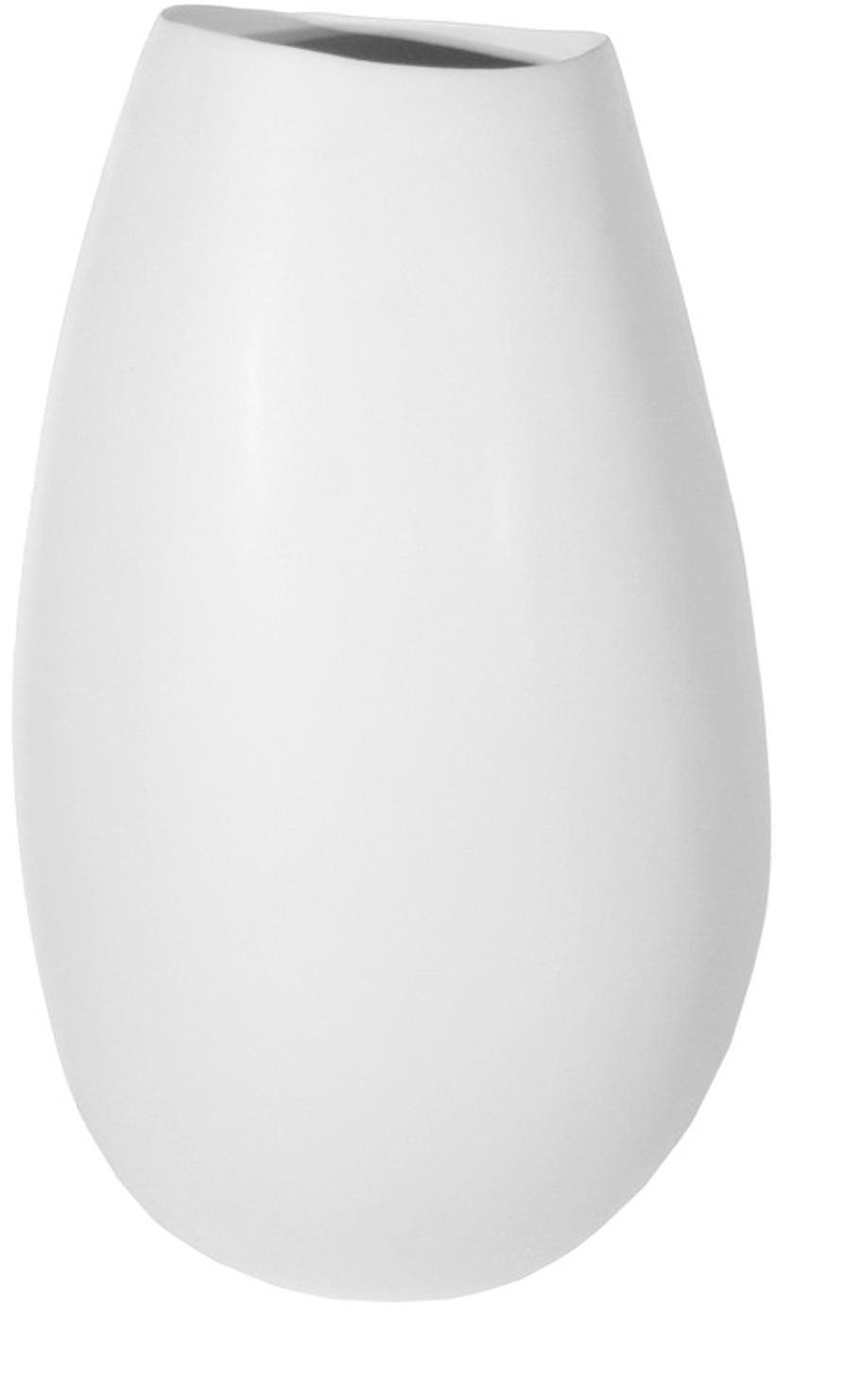 Keramická 52 cm biela Váza