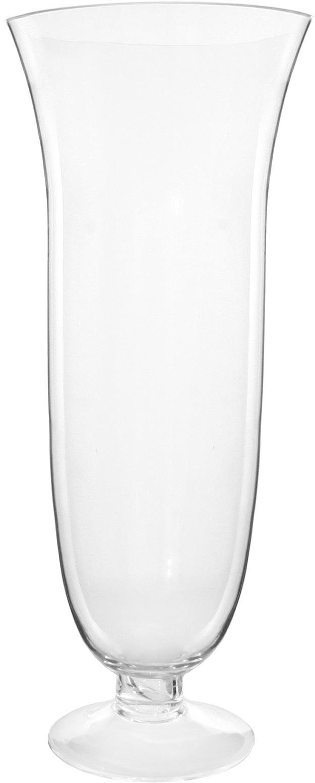 Sklenená 21,5 × 50 cm Váza