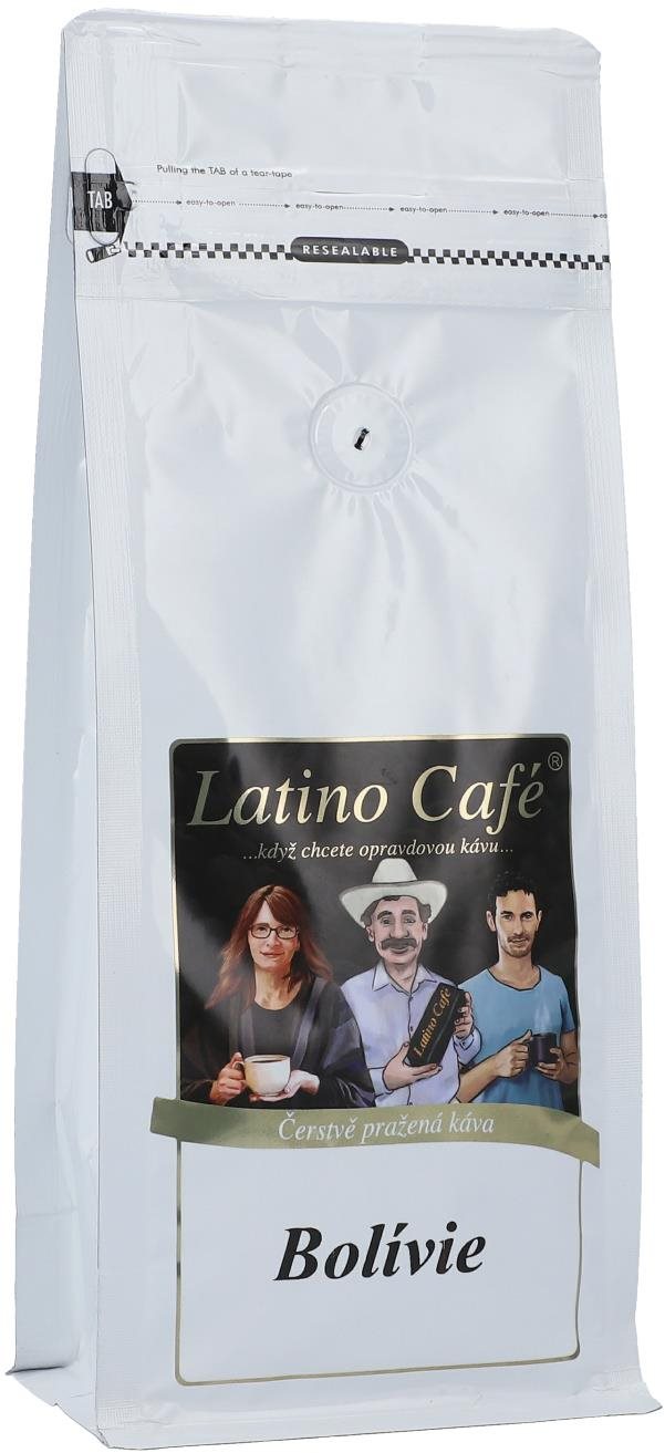 Latino Café Káva Bolívia, mletá 1 kg Káva