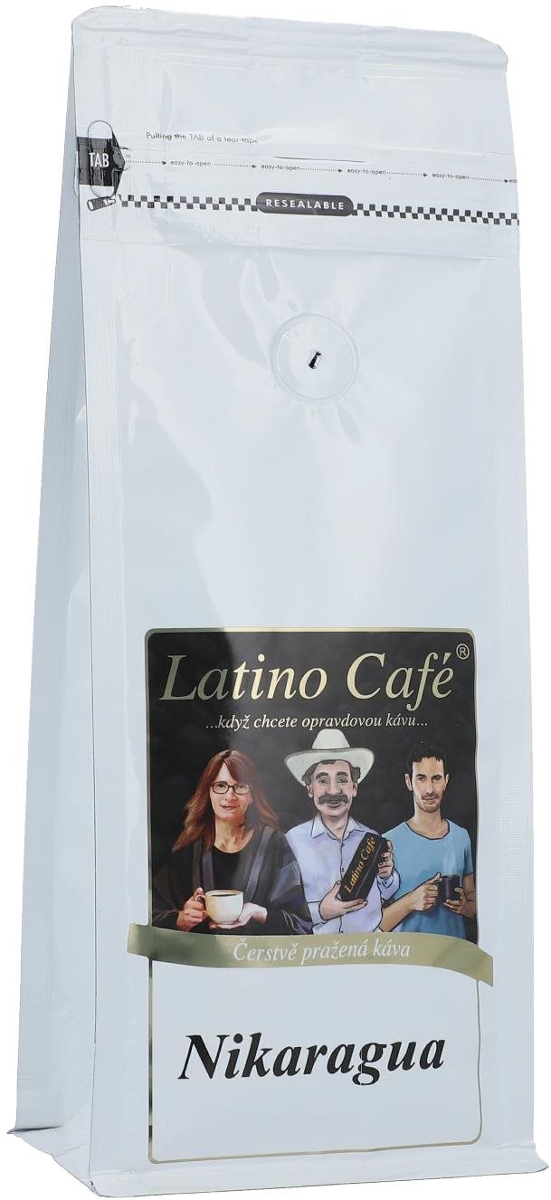 Latino Café Káva Nikaragua, mletá 200 g Káva