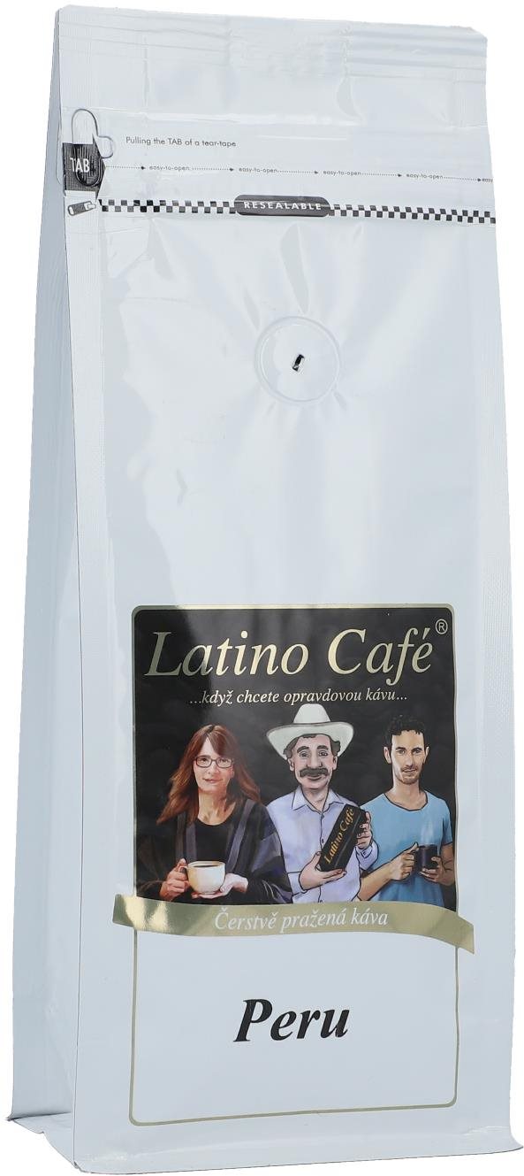 Latino Café Káva Peru, mletá 200 g Káva