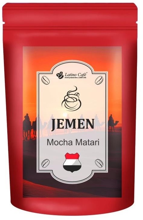 Latino Café Káva Jemen, zrnková 100 g Káva