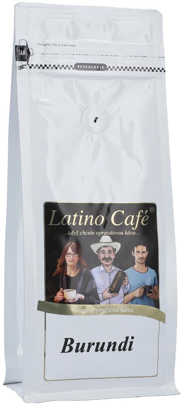 Latino Café Káva Burundi, mletá 200 g Káva