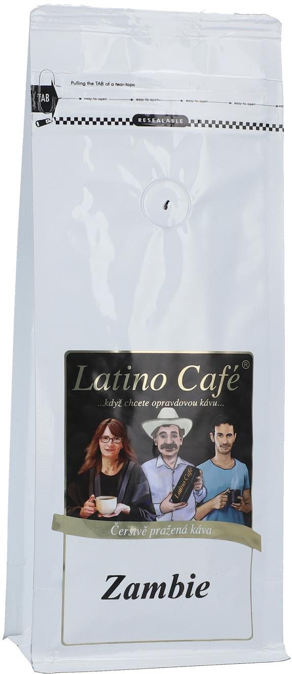 Latino Café Káva Zambia, zrnková 500 g Káva